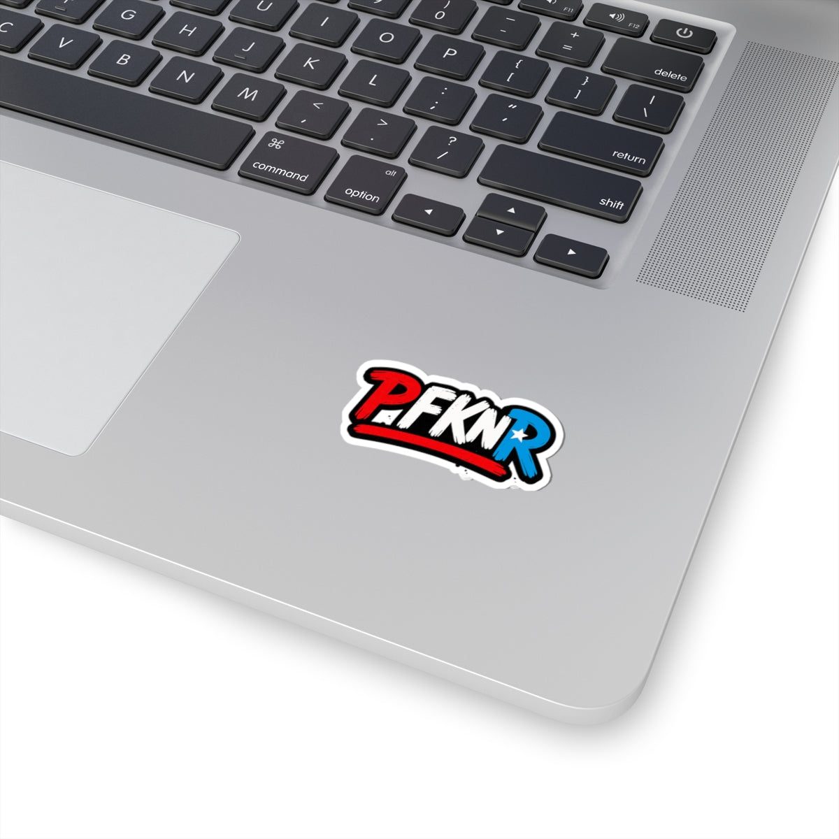Bold P.FKNR Kiss-Cut Stickers | Fun Laptop Decor | Vibrant Removable Stickers | Perfect for Gifts, Scrapbooks, Festivals