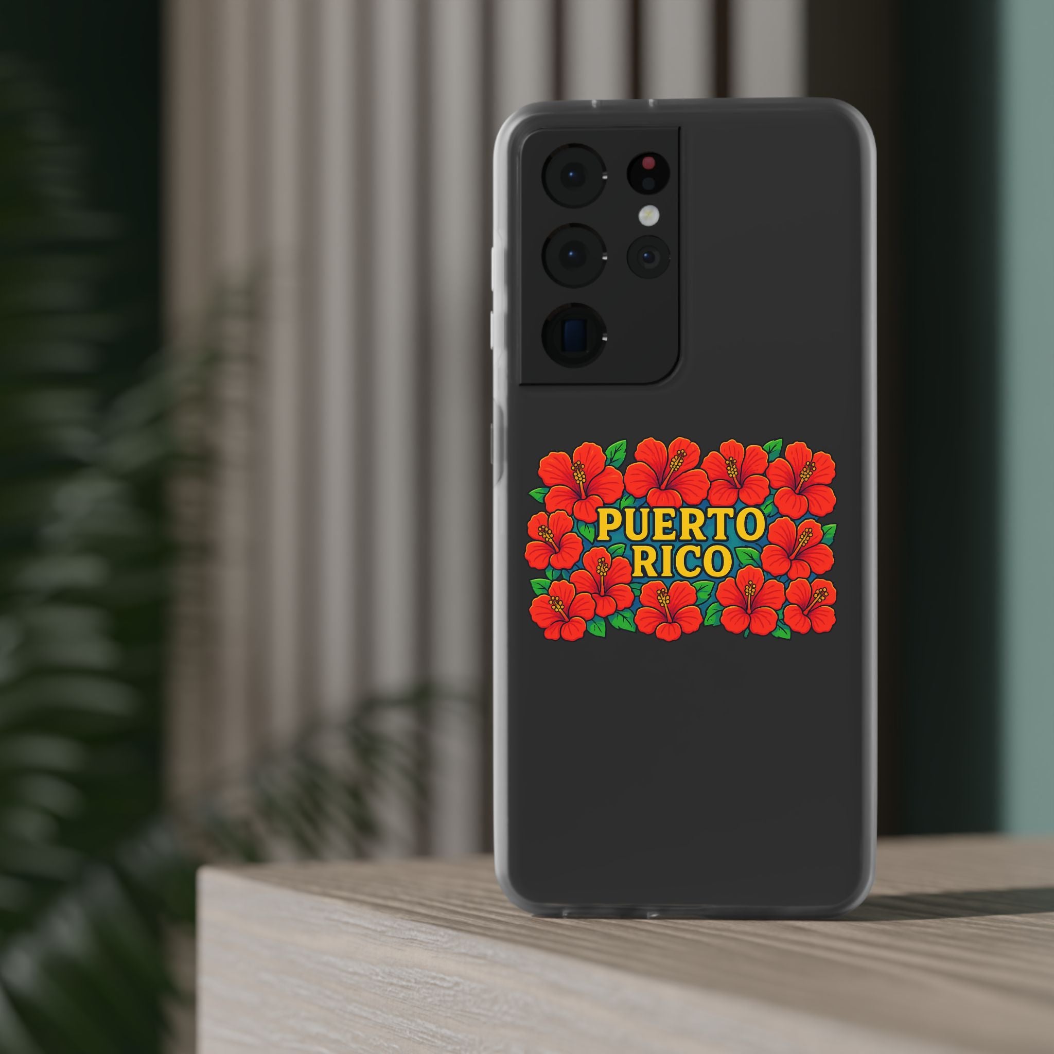 Vibrant Puerto Rico Flexi Case for iPhone | Colorful Floral Phone Cover | Tropical Gift for Travelers | Summer Vibe Case | Custom [...]