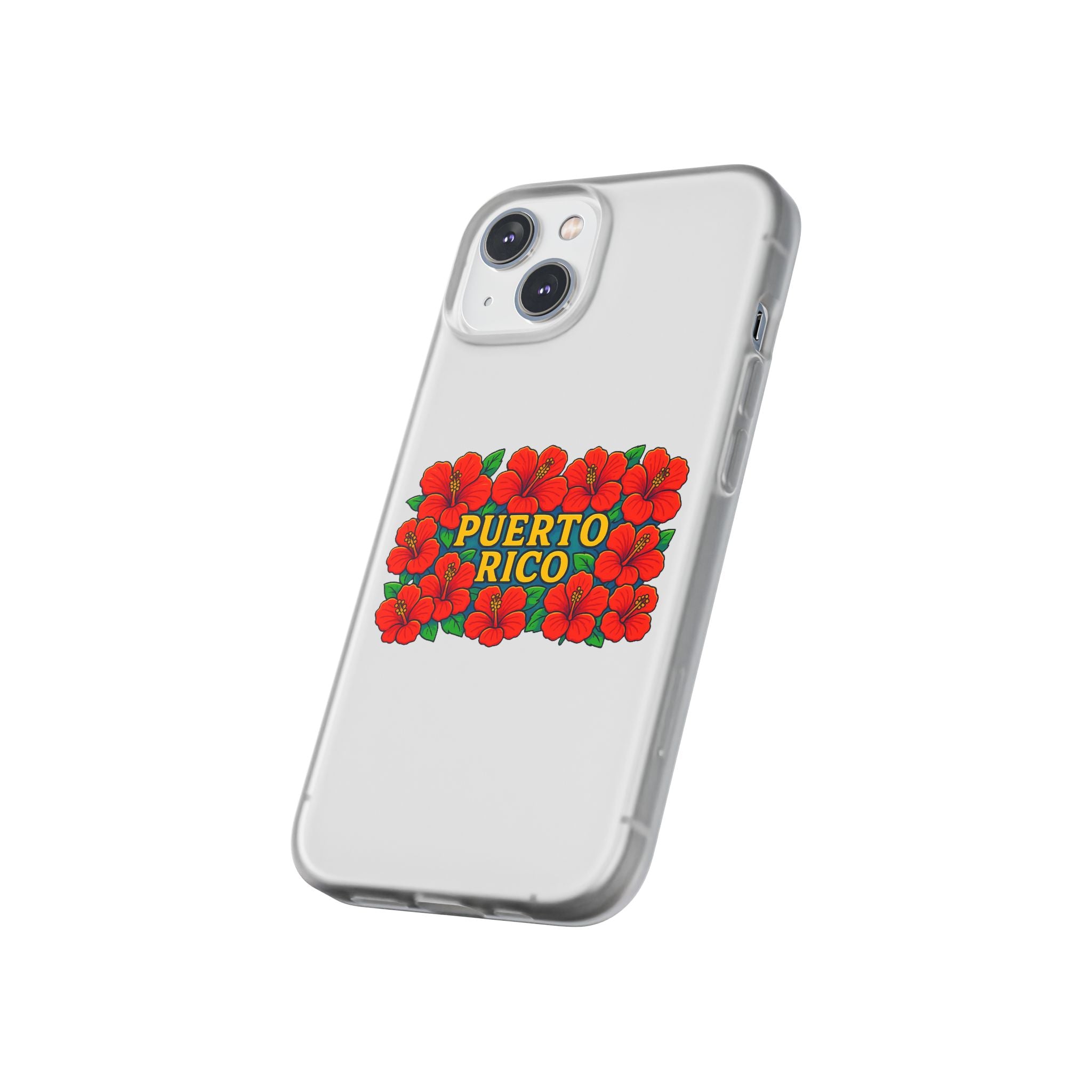 Vibrant Puerto Rico Flexi Case for iPhone | Colorful Floral Phone Cover | Tropical Gift for Travelers | Summer Vibe Case | Custom [...]
