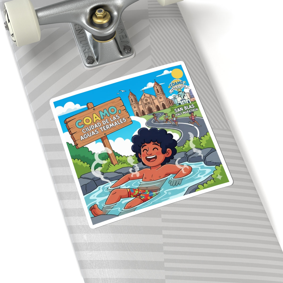Coamo Kiss-Cut Stickers