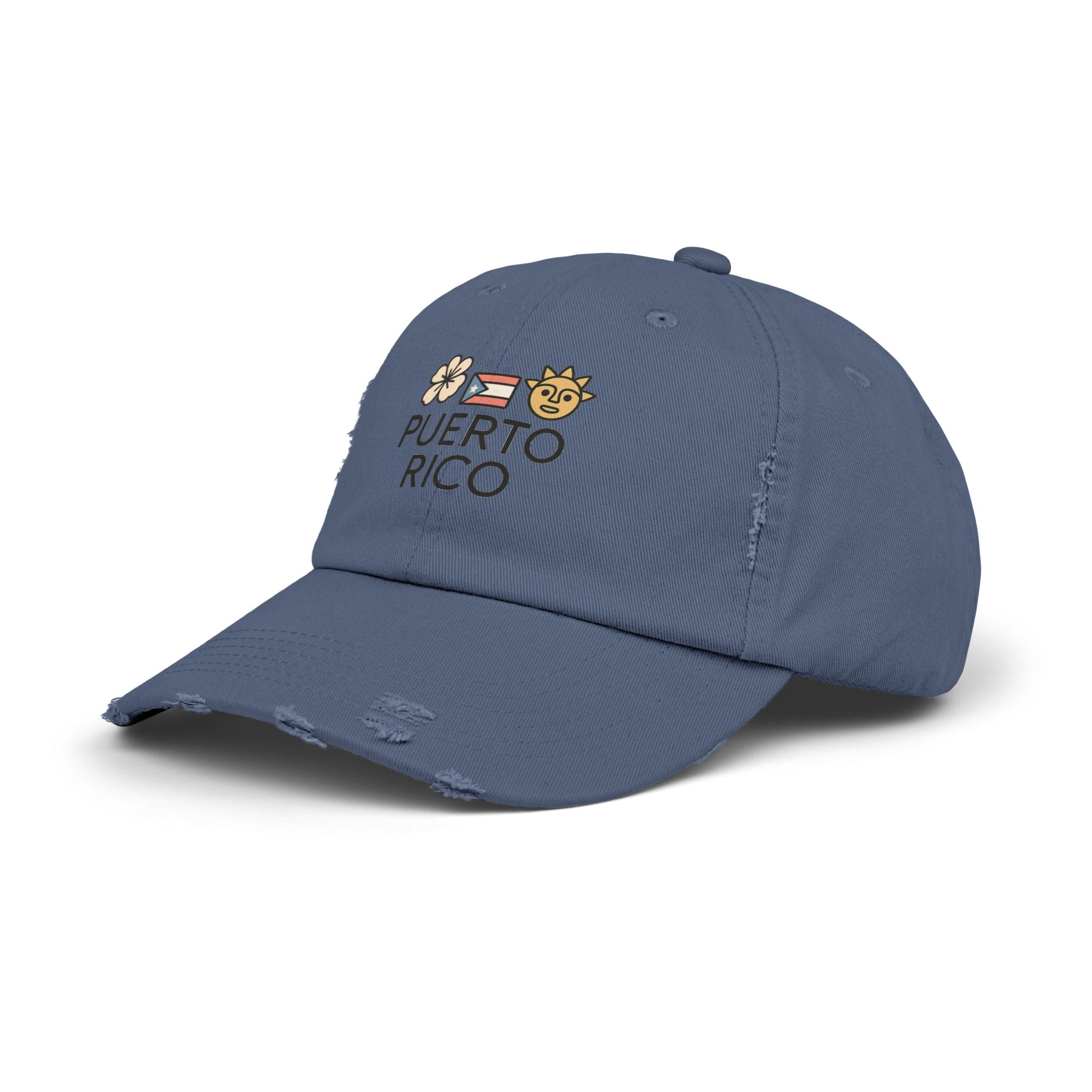 Puerto Rico Distressed Cap