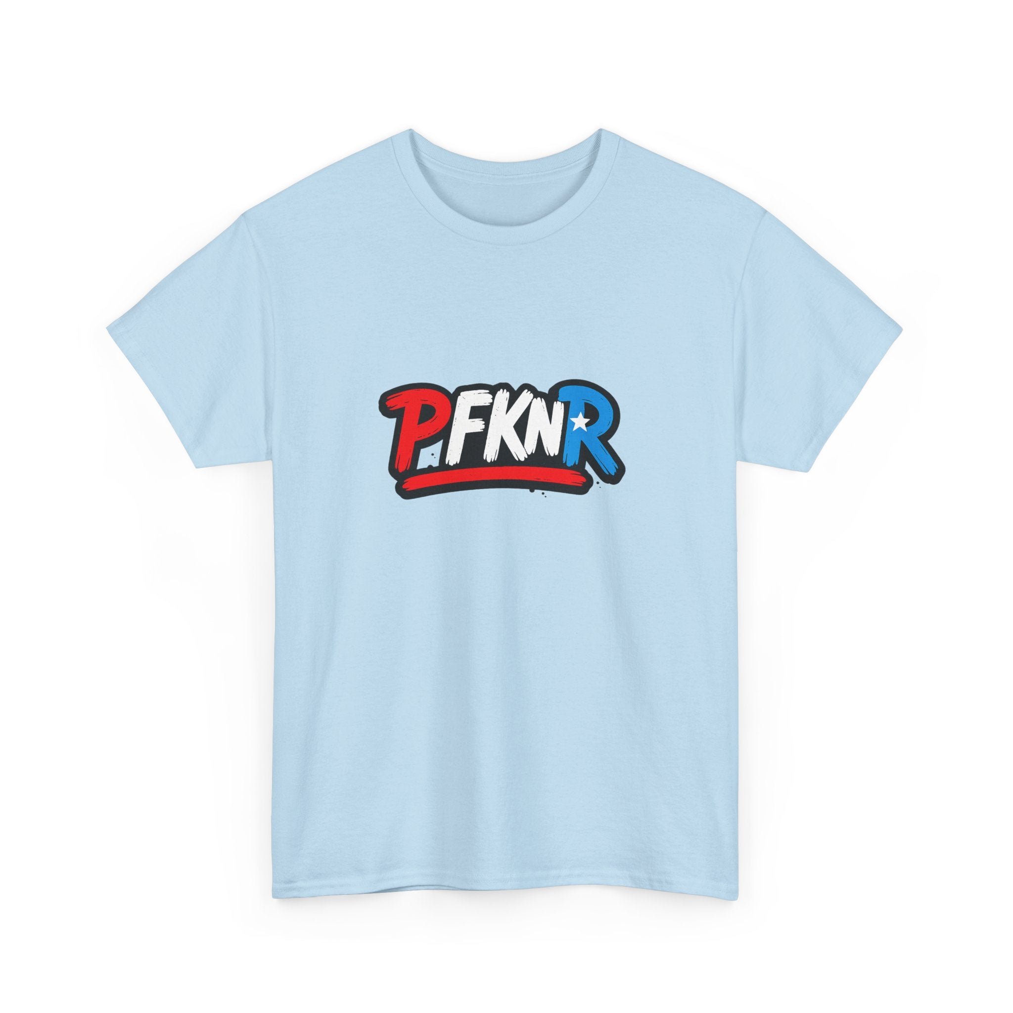 Unisex Heavy Cotton Tee - PFKNR Logo Shirt, Casual Wear, Gift for Him/Her, Streetwear, Everyday Style, Comfortable Tee