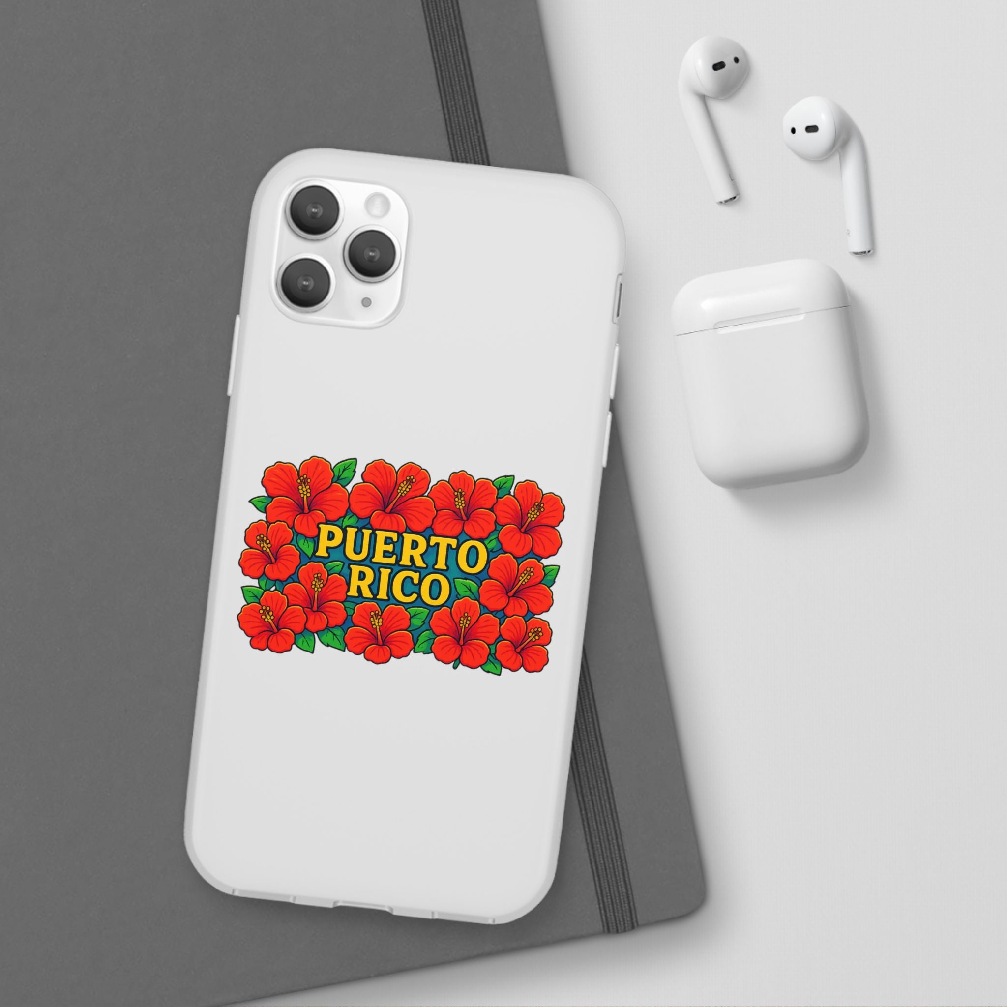 Vibrant Puerto Rico Flexi Case for iPhone | Colorful Floral Phone Cover | Tropical Gift for Travelers | Summer Vibe Case | Custom [...]