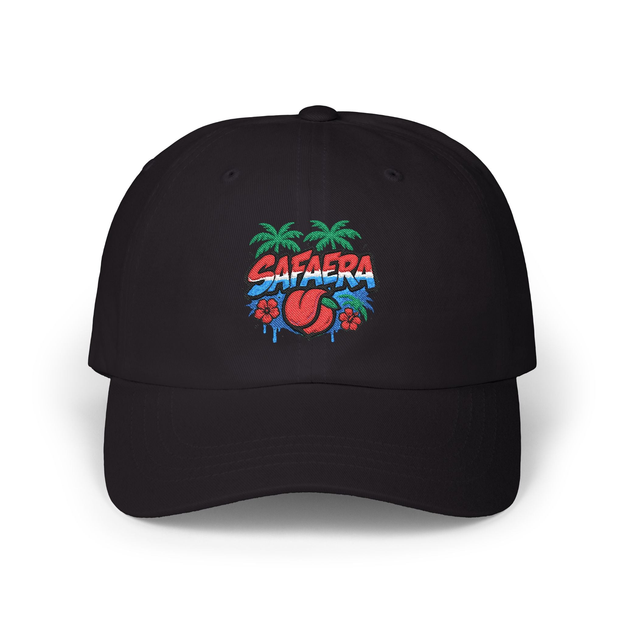 Tropical Vibes Dad Cap - Casual Summer Hat, Perfect Gift for Dads, Outdoor Activities, Beach Days, Vacation Must-Have, Adjustable Style