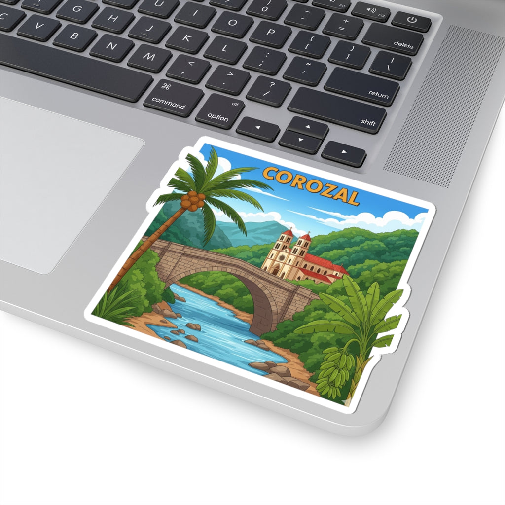 Corozal Kiss-Cut Stickers