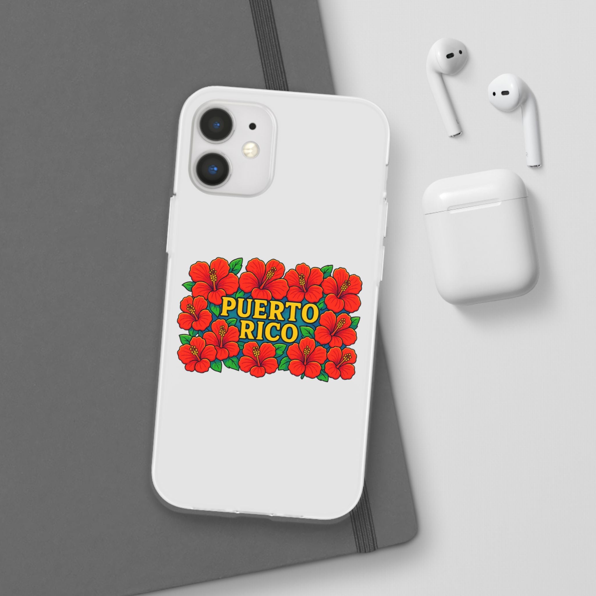 Vibrant Puerto Rico Flexi Case for iPhone | Colorful Floral Phone Cover | Tropical Gift for Travelers | Summer Vibe Case | Custom [...]