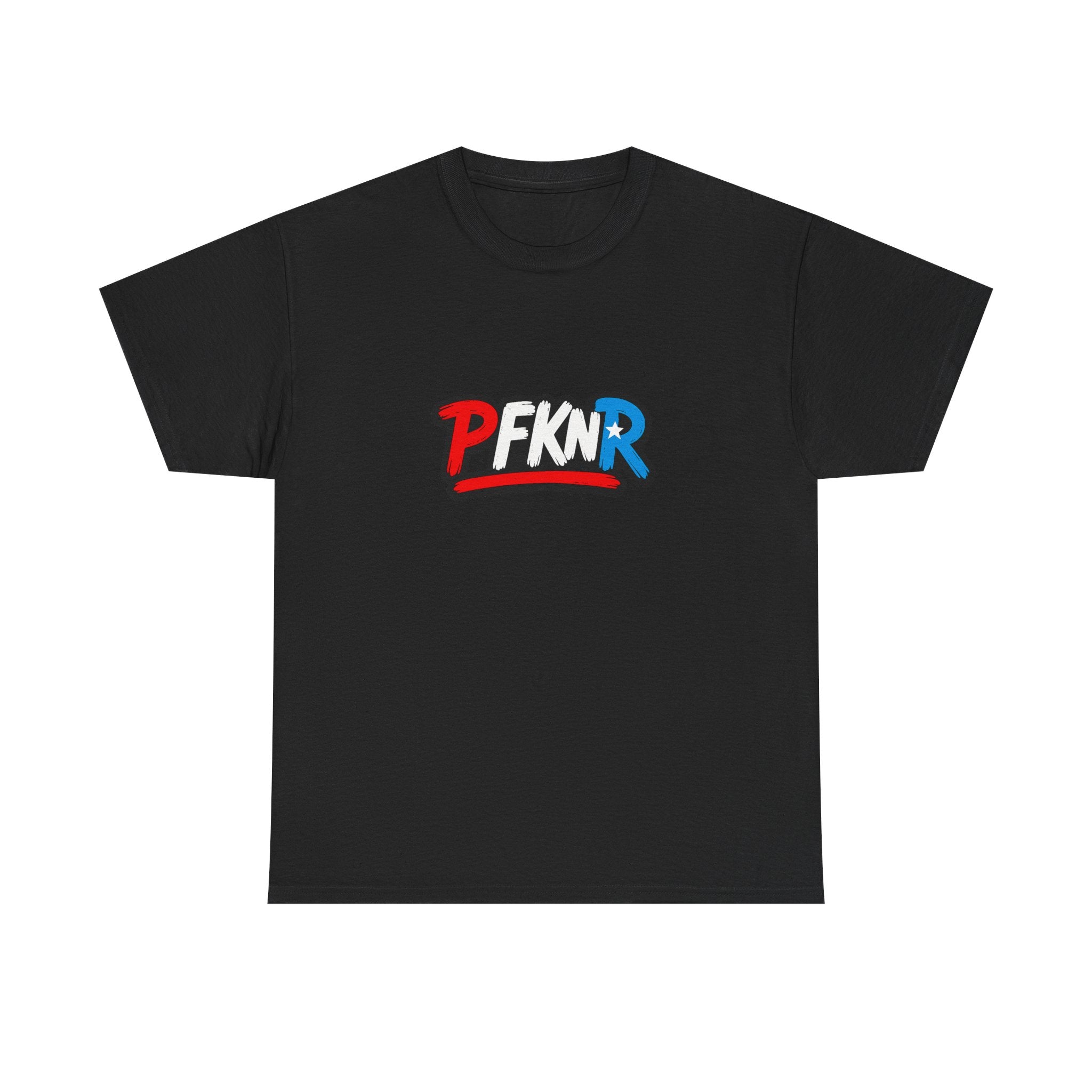 Unisex Heavy Cotton Tee - PFKNR Logo Shirt, Casual Wear, Gift for Him/Her, Streetwear, Everyday Style, Comfortable Tee