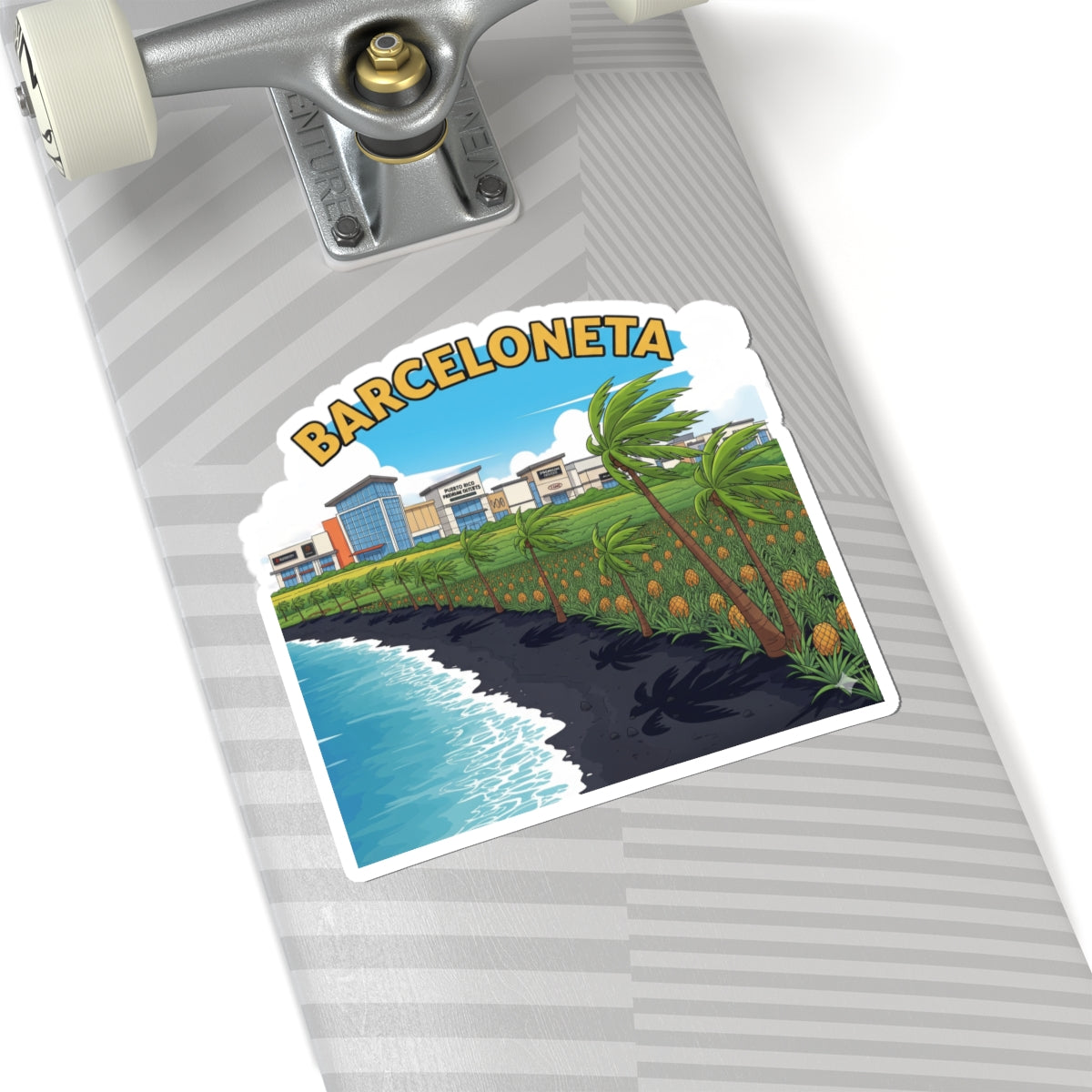 Barceloneta Kiss-Cut Stickers