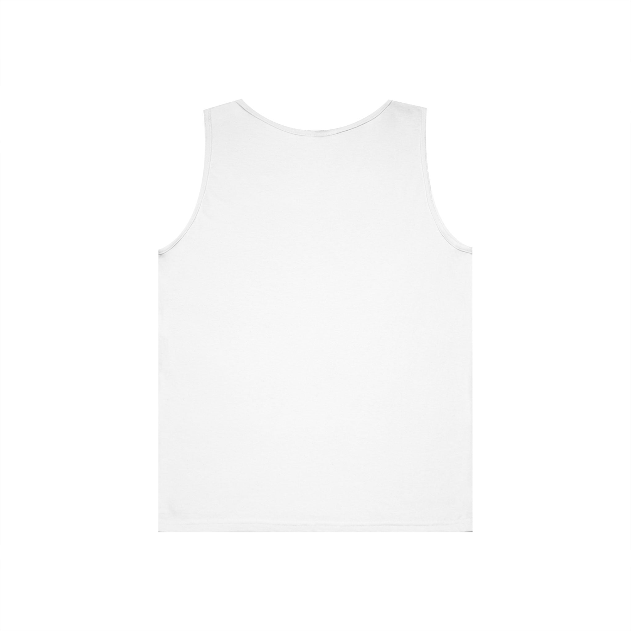 Colorful Graphic Tank Top, Unisex Cotton Summer Wear, Fun Tees for Parties, Vacation Essential, Gift Idea, Beachwear