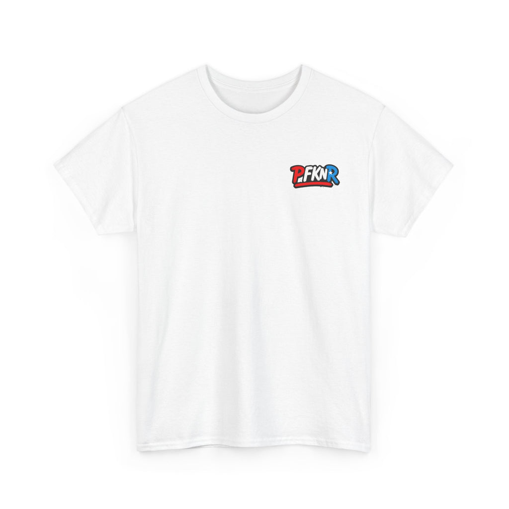 Unisex Heavy Cotton Tee - PFKNR Small Logo Shirt, Casual Wear, Gift for Him/Her, Streetwear, Everyday Style, Comfortable Tee