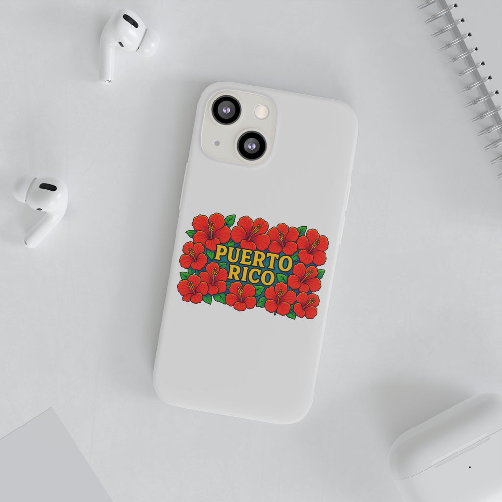 Vibrant Puerto Rico Flexi Case for iPhone | Colorful Floral Phone Cover | Tropical Gift for Travelers | Summer Vibe Case | Custom [...]