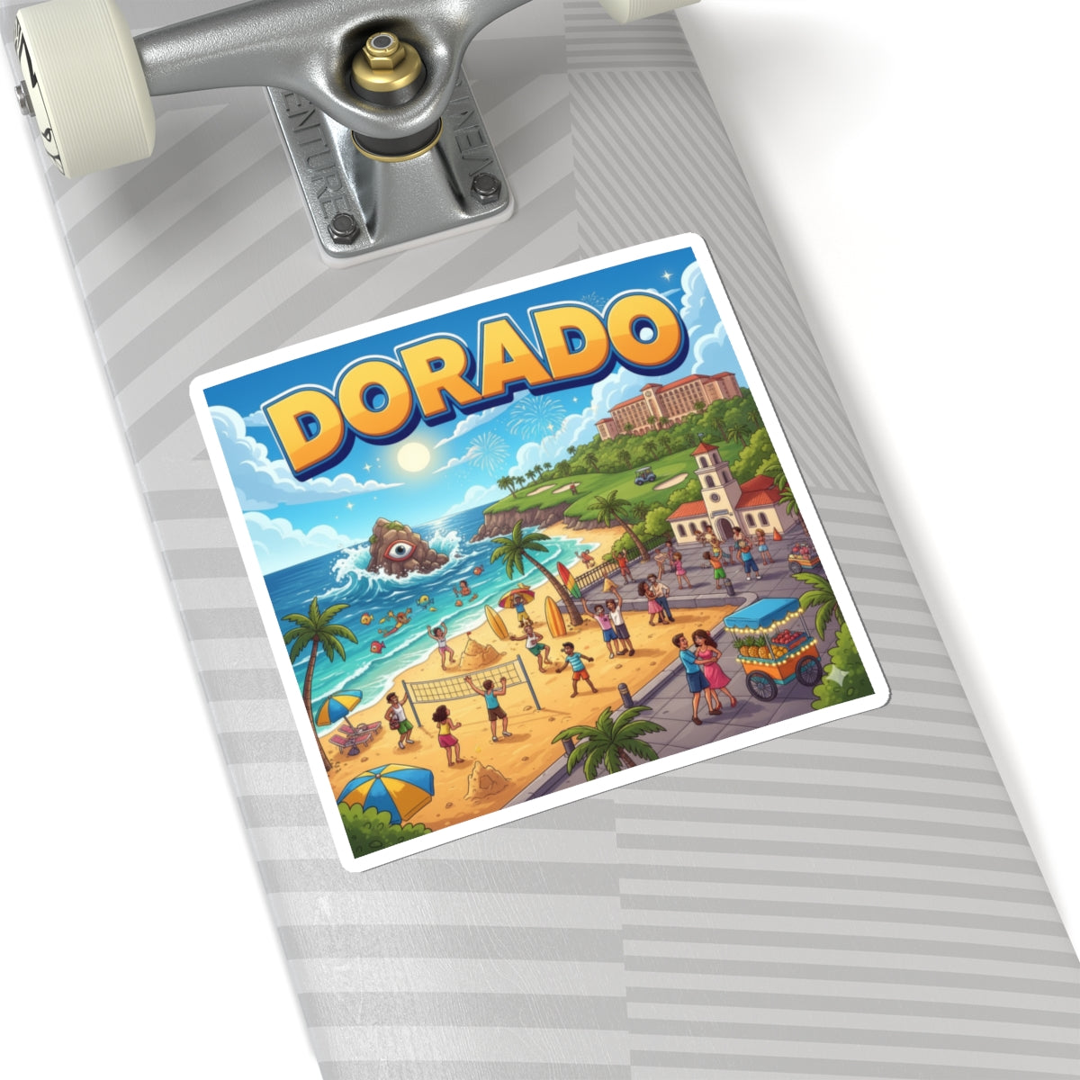 Dorado Kiss-Cut Stickers