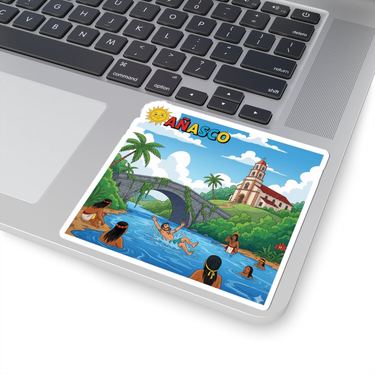 Añasco Kiss-Cut Stickers