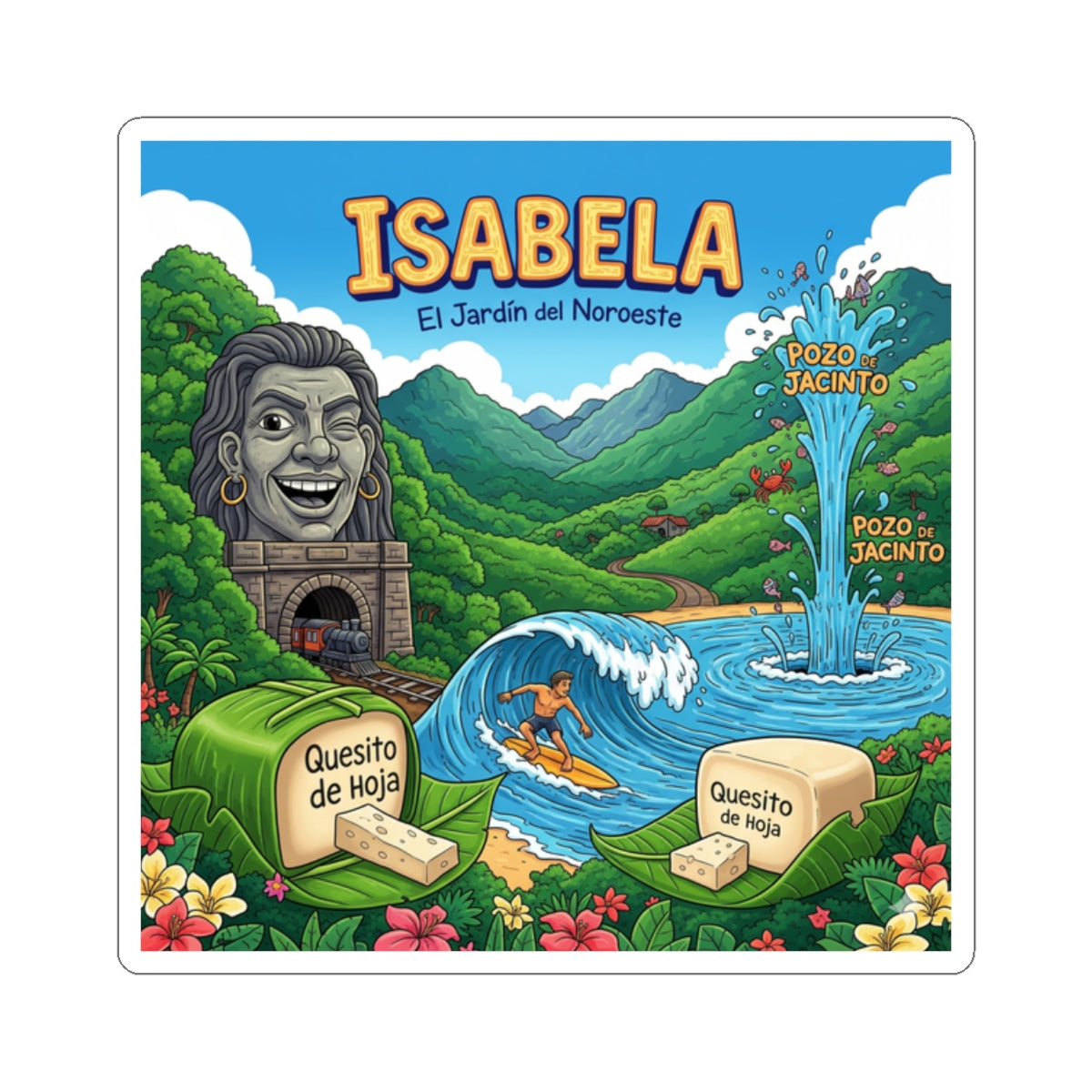 Isabela Kiss-Cut Stickers