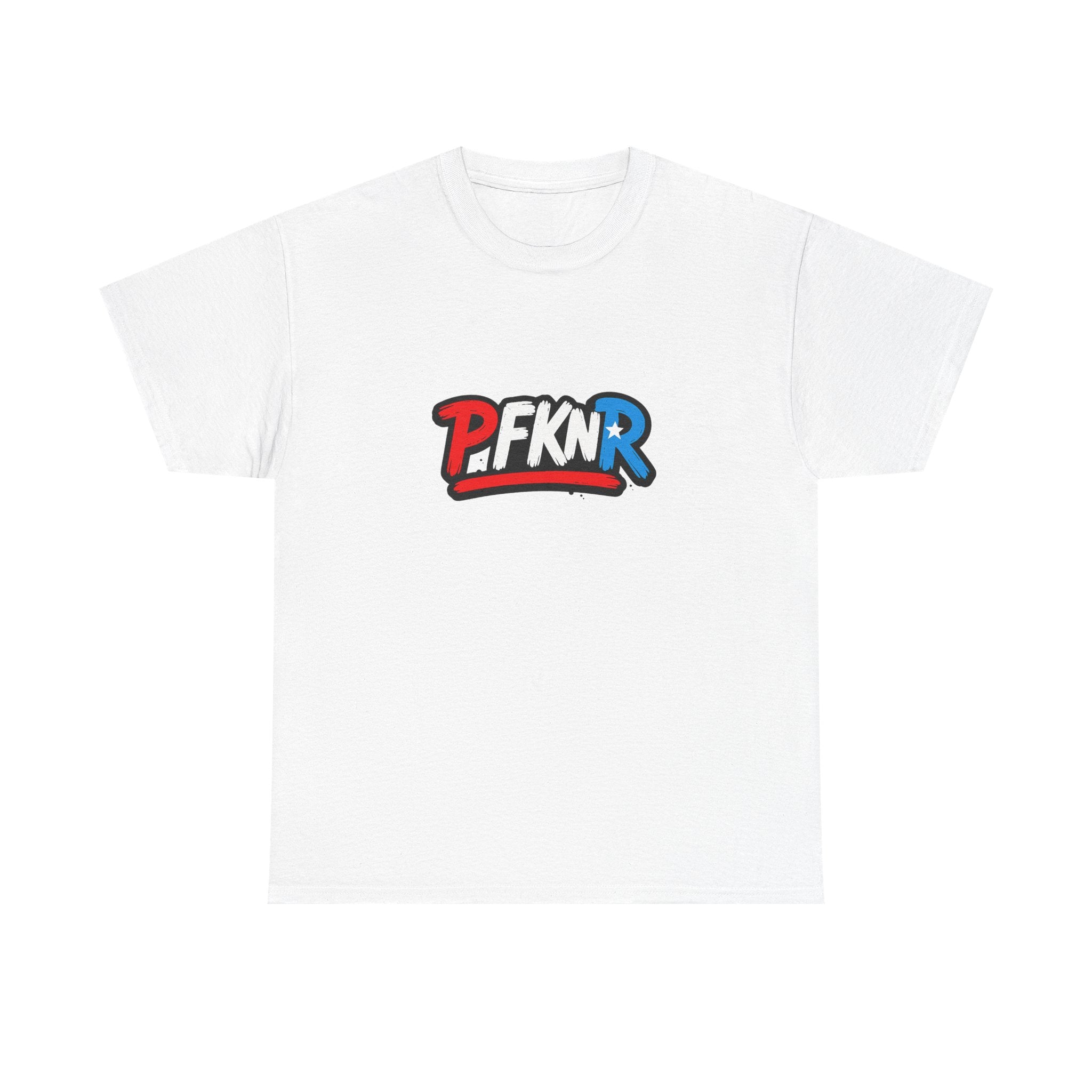 Unisex Heavy Cotton Tee - PFKNR Logo Shirt, Casual Wear, Gift for Him/Her, Streetwear, Everyday Style, Comfortable Tee
