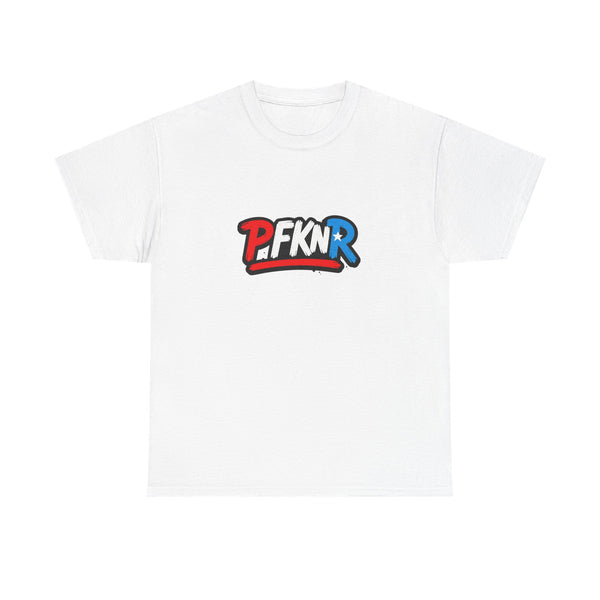 Unisex Heavy Cotton Tee - PFKNR Logo Shirt, Casual Wear, Gift for Him/Her, Streetwear, Everyday Style, Comfortable Tee