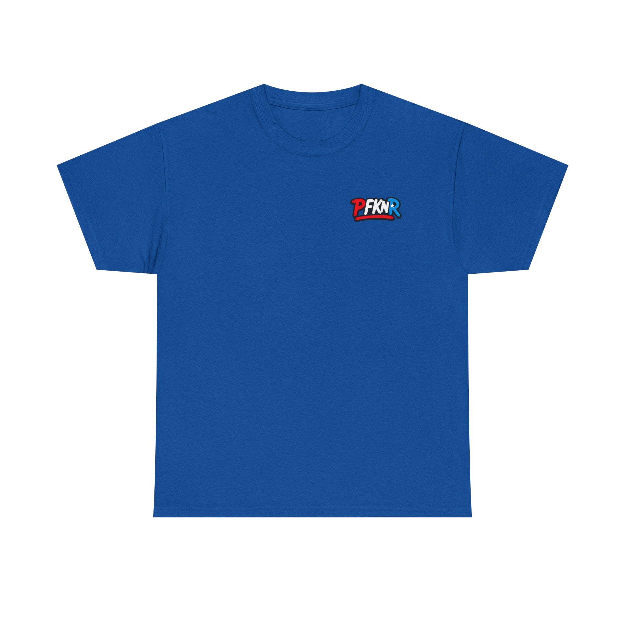 Unisex Heavy Cotton Tee - PFKNR Small Logo Shirt, Casual Wear, Gift for Him/Her, Streetwear, Everyday Style, Comfortable Tee