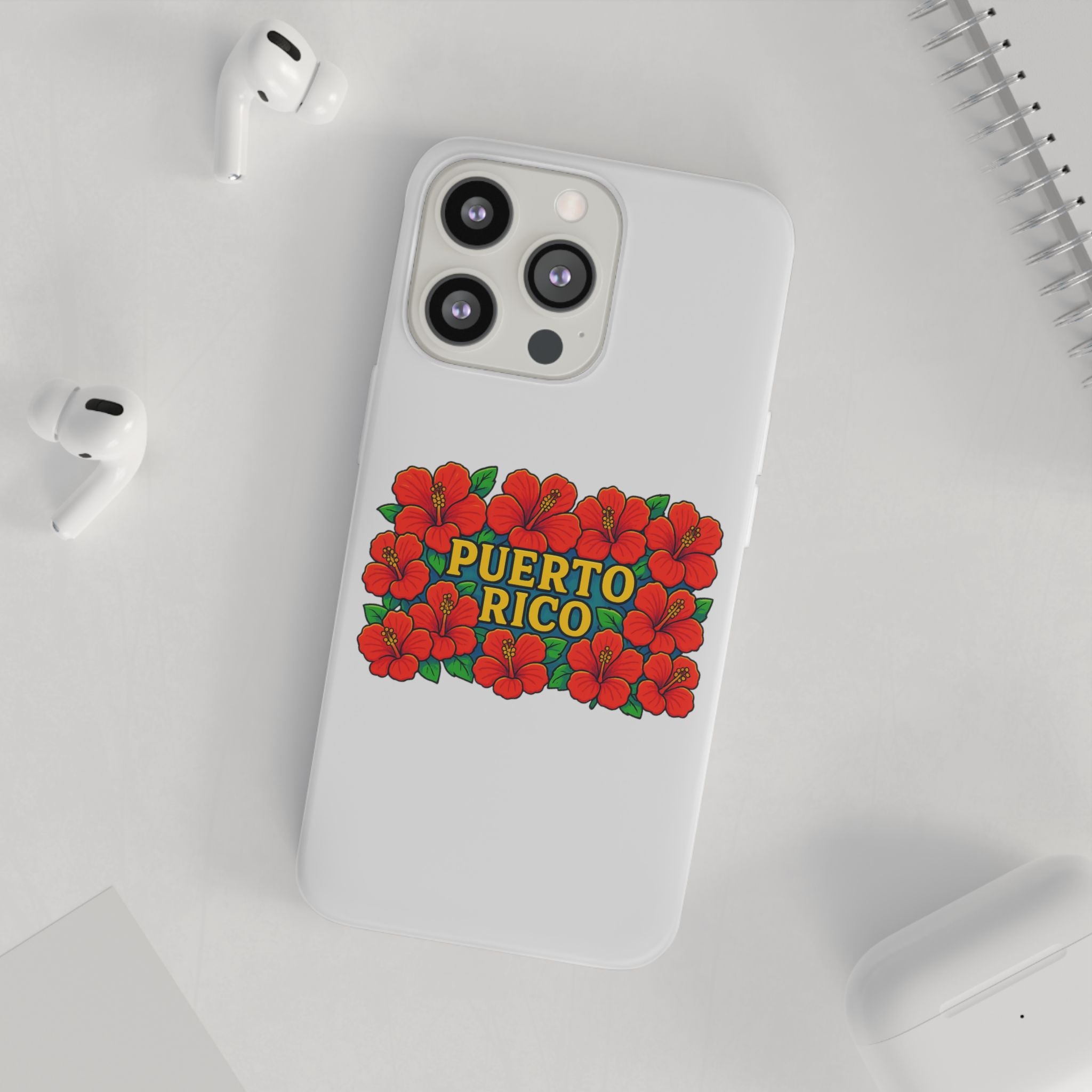 Vibrant Puerto Rico Flexi Case for iPhone | Colorful Floral Phone Cover | Tropical Gift for Travelers | Summer Vibe Case | Custom [...]