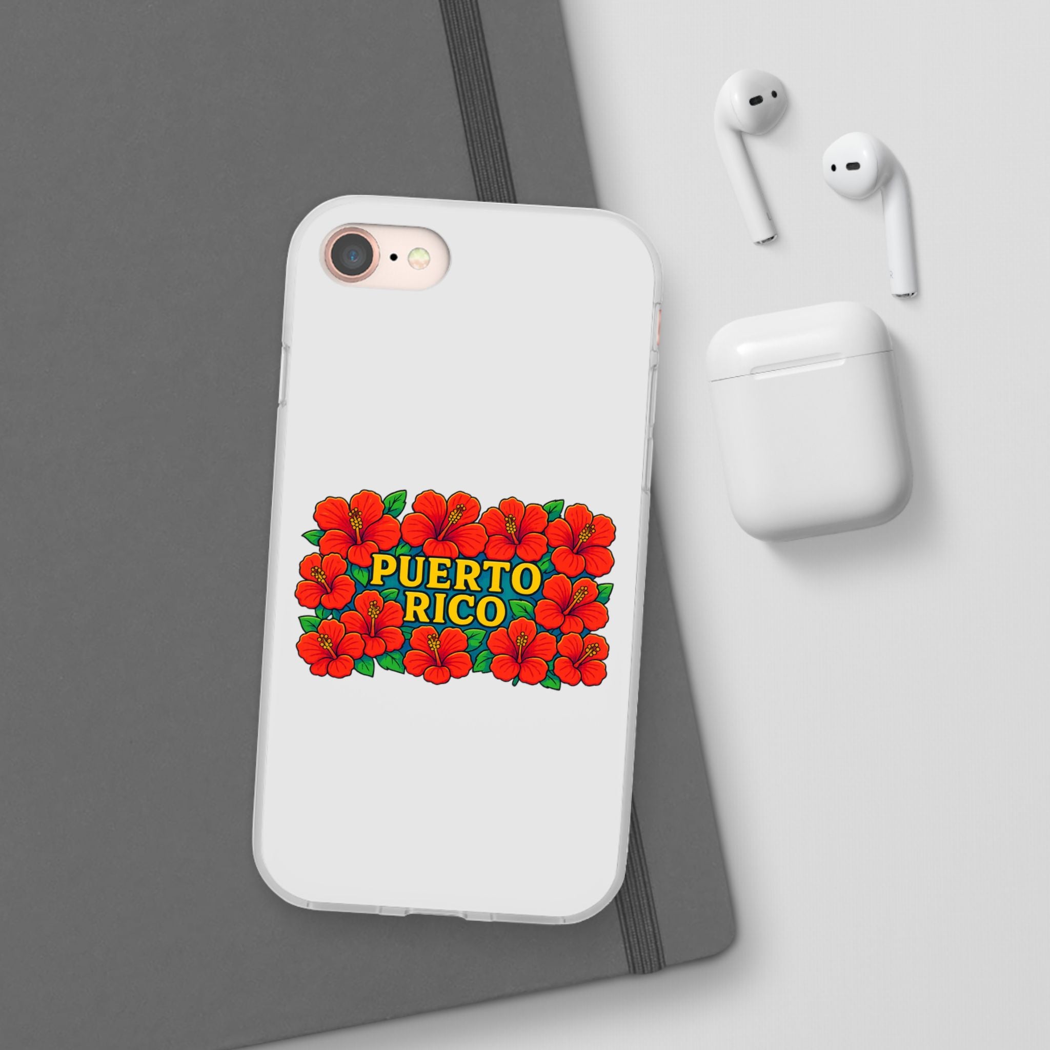 Vibrant Puerto Rico Flexi Case for iPhone | Colorful Floral Phone Cover | Tropical Gift for Travelers | Summer Vibe Case | Custom [...]