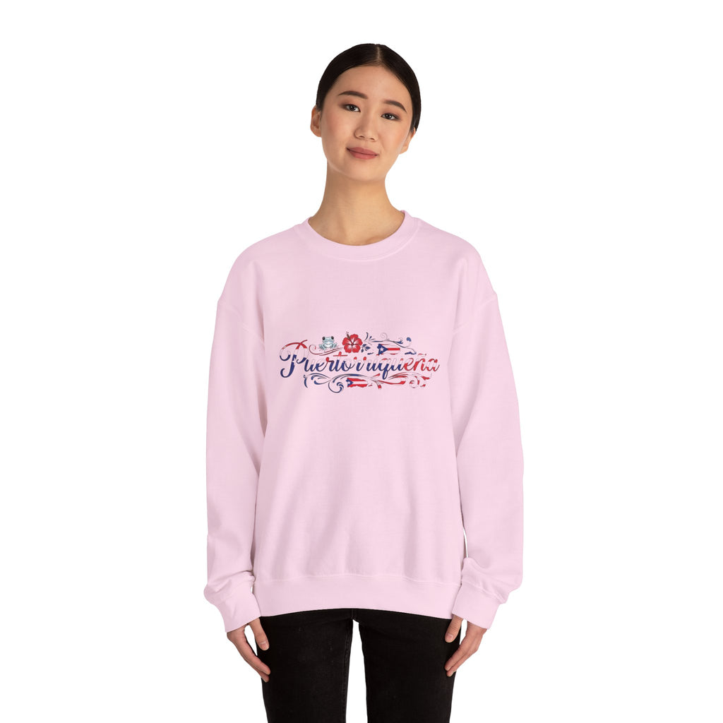 Floral ‘Muerto’ Unisex Crewneck Sweatshirt, Cozy Gift, Casual Wear, Layering Essential, Trendy Streetwear