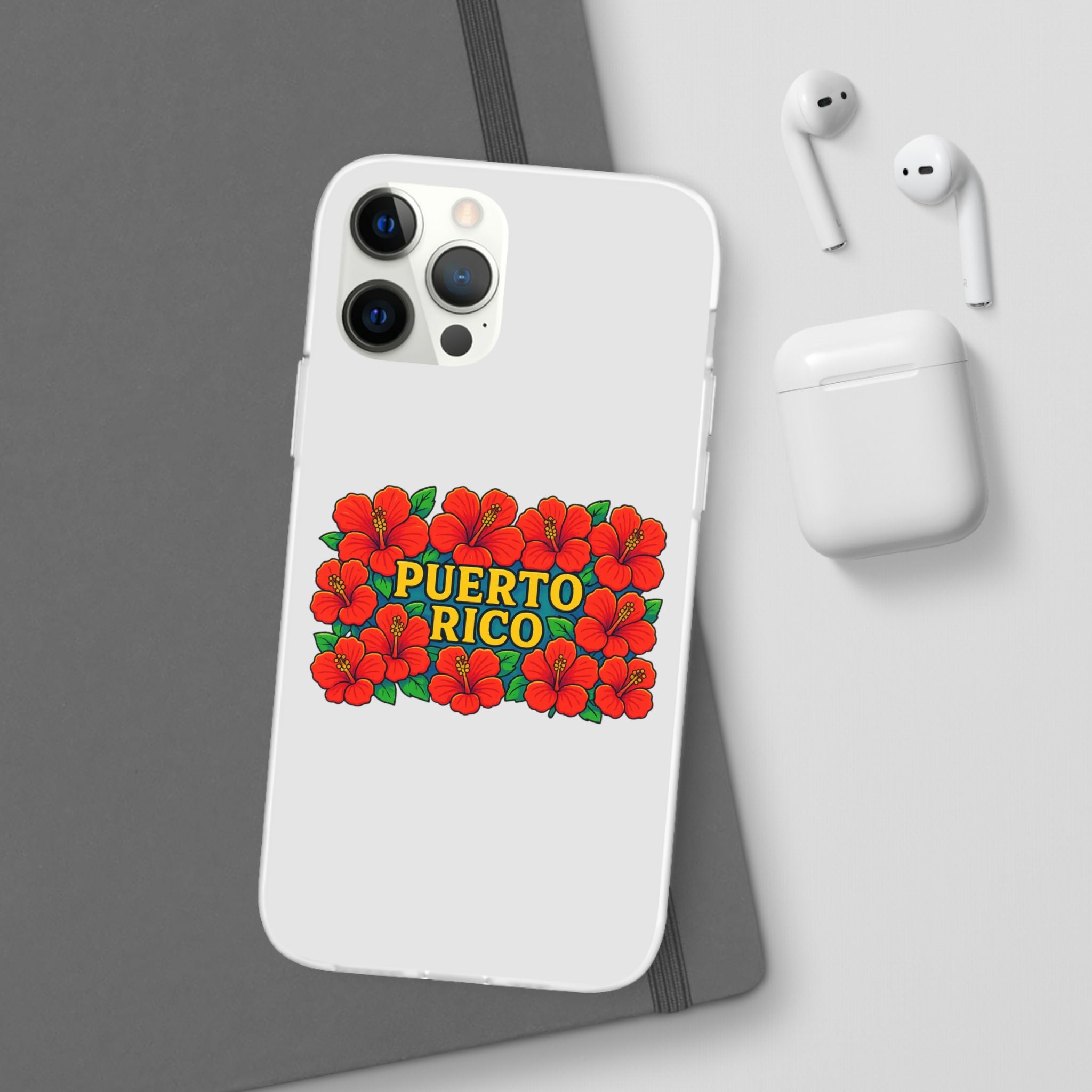Vibrant Puerto Rico Flexi Case for iPhone | Colorful Floral Phone Cover | Tropical Gift for Travelers | Summer Vibe Case | Custom [...]