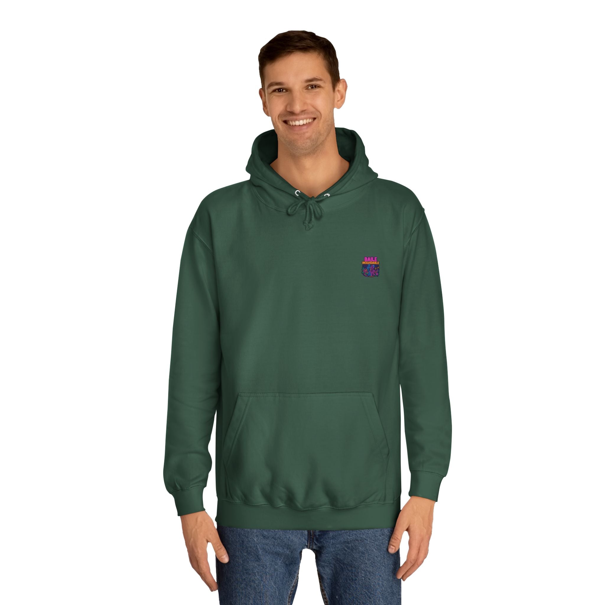 Vibrant Dance Hoodie - Unisex College Sweatshirt, Cozy Casual Wear, Perfect Gift for Dance Lovers, College Apparel, Baile Inolvidable