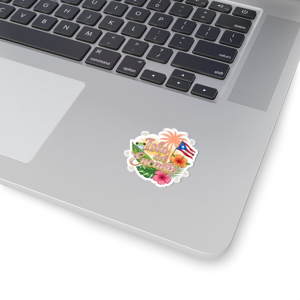 Isla del Encanto Vibrant Tropical Kiss-Cut Stickers