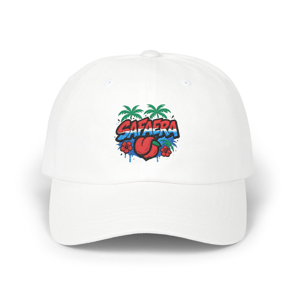 Tropical Vibes Dad Cap - Casual Summer Hat, Perfect Gift for Dads, Outdoor Activities, Beach Days, Vacation Must-Have, Adjustable Style