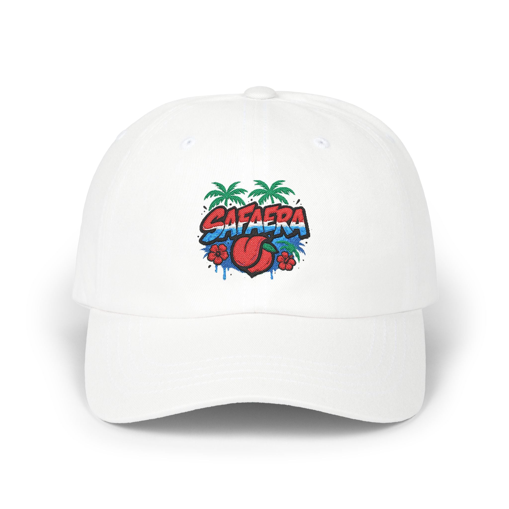 Tropical Vibes Dad Cap - Casual Summer Hat, Perfect Gift for Dads, Outdoor Activities, Beach Days, Vacation Must-Have, Adjustable Style