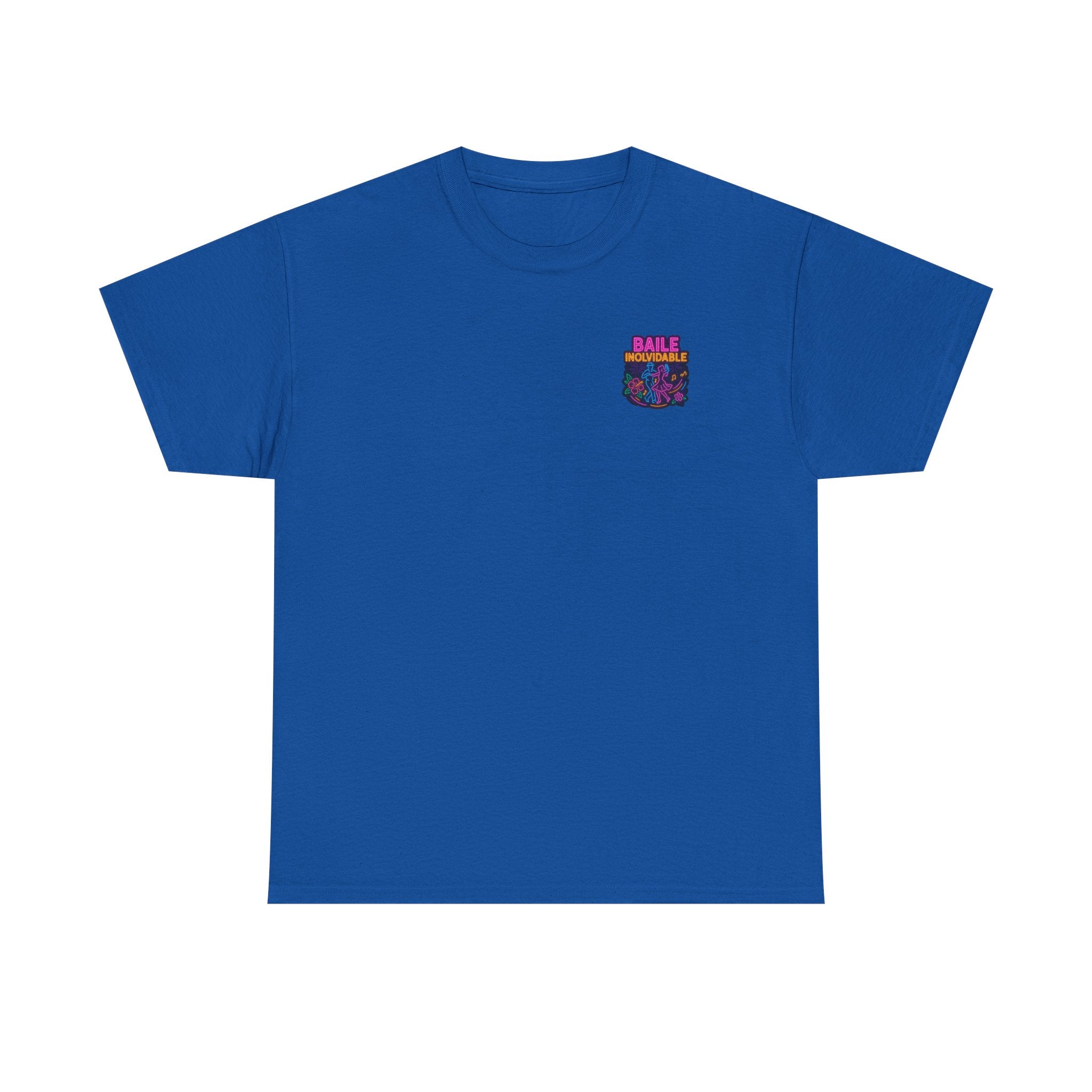 Unisex Heavy Cotton Tee - Colorful 'Baile Inolvidable' T-Shirt