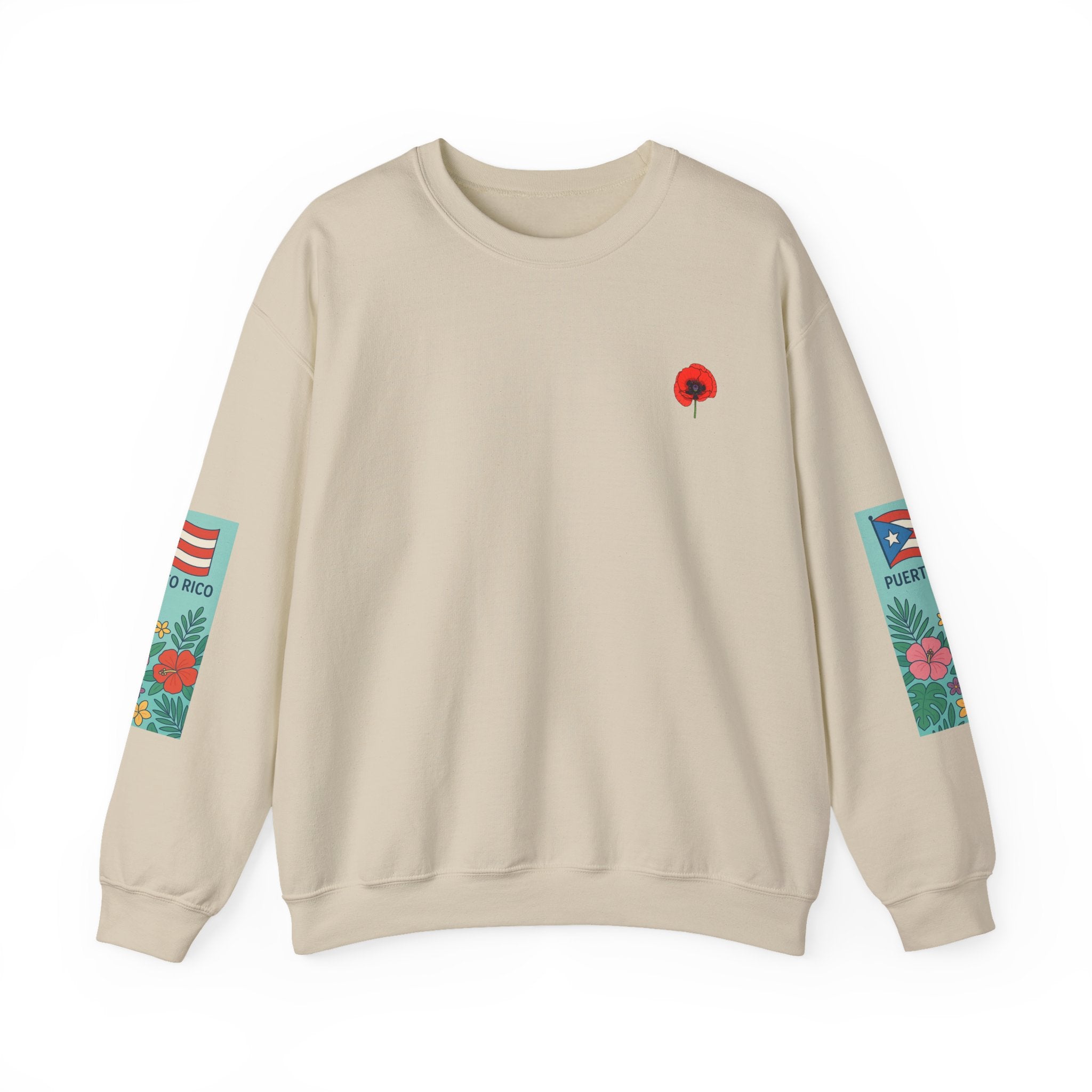 Puerto Rican Heritage Crewneck Sweatshirt