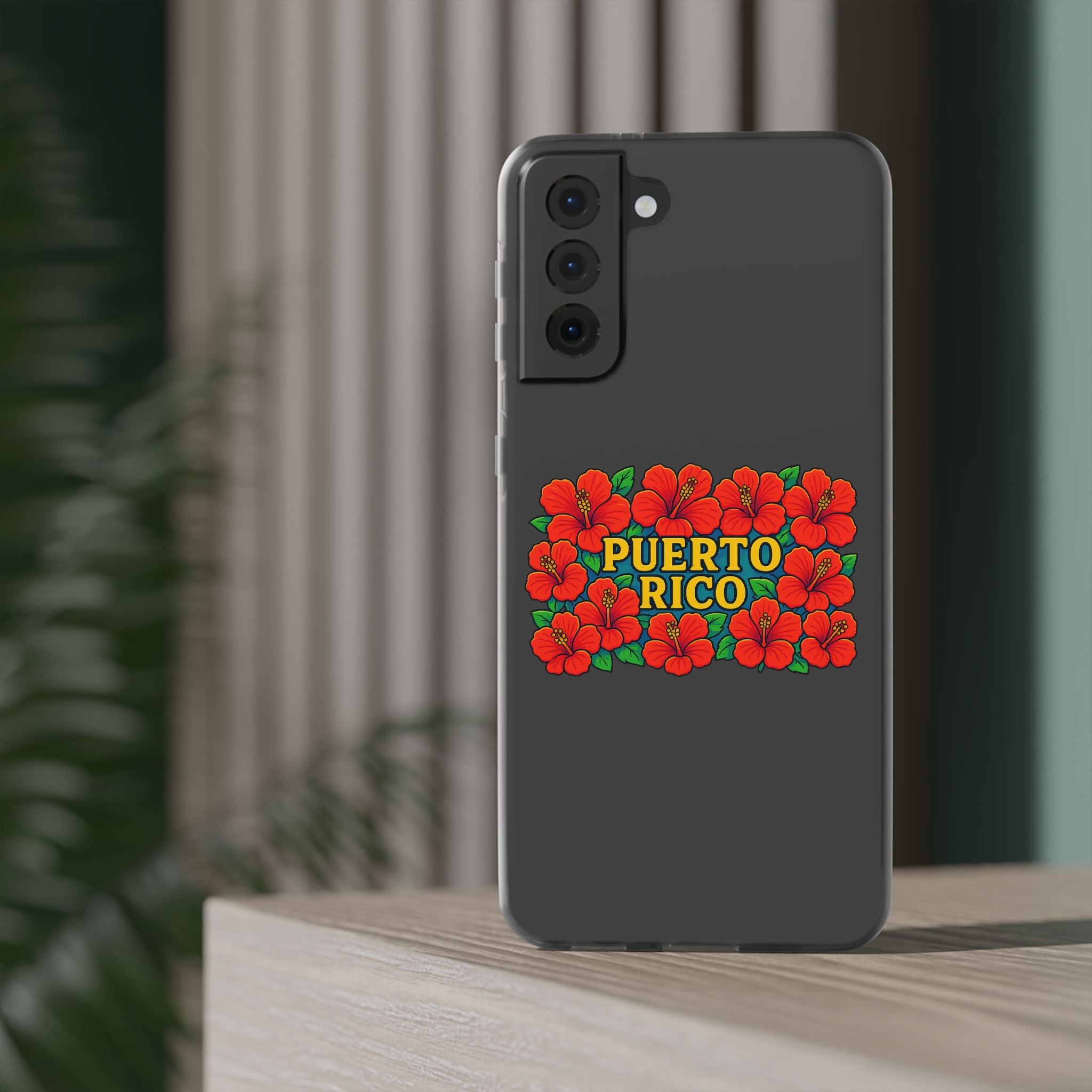Vibrant Puerto Rico Flexi Case for iPhone | Colorful Floral Phone Cover | Tropical Gift for Travelers | Summer Vibe Case | Custom [...]