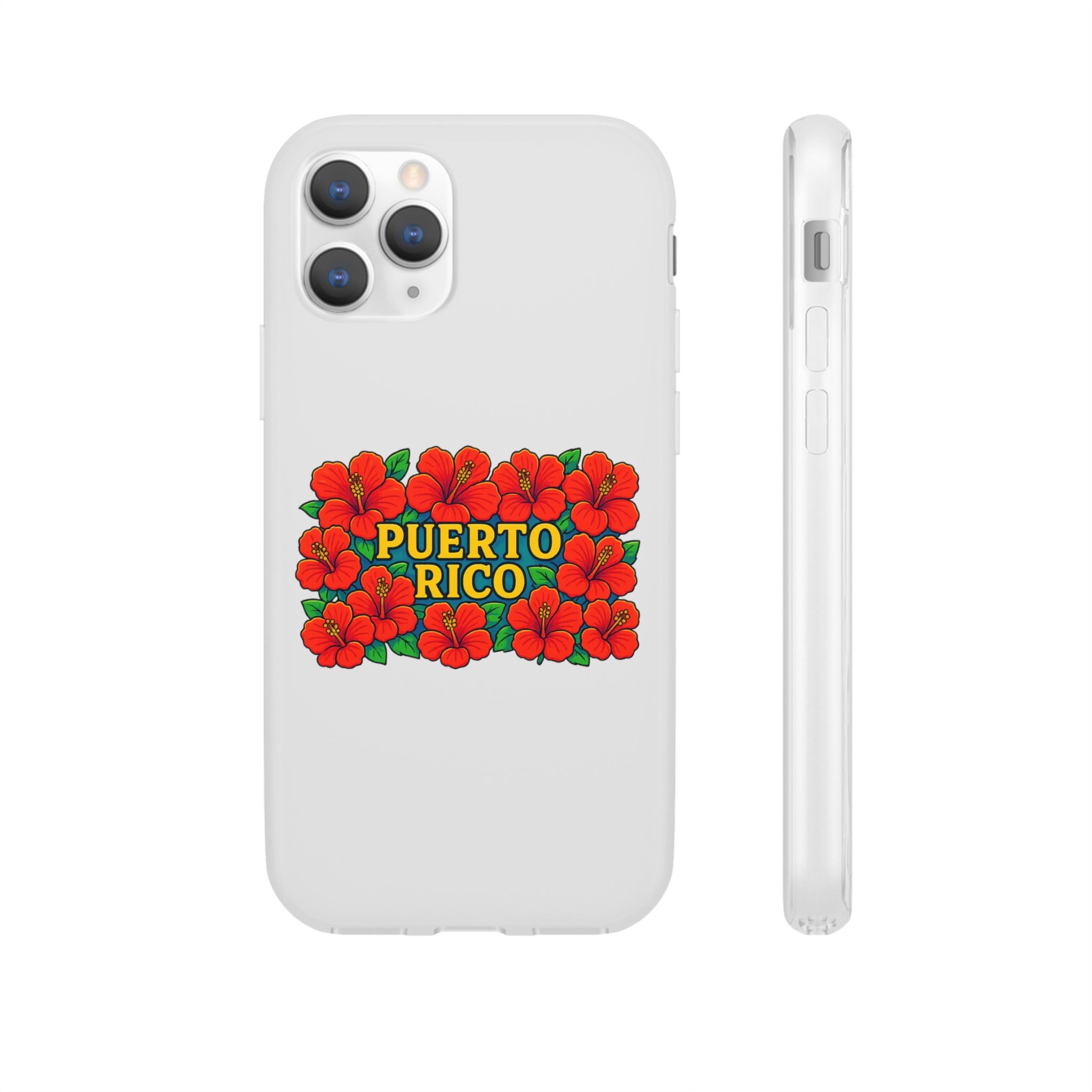 Vibrant Puerto Rico Flexi Case for iPhone | Colorful Floral Phone Cover | Tropical Gift for Travelers | Summer Vibe Case | Custom [...]