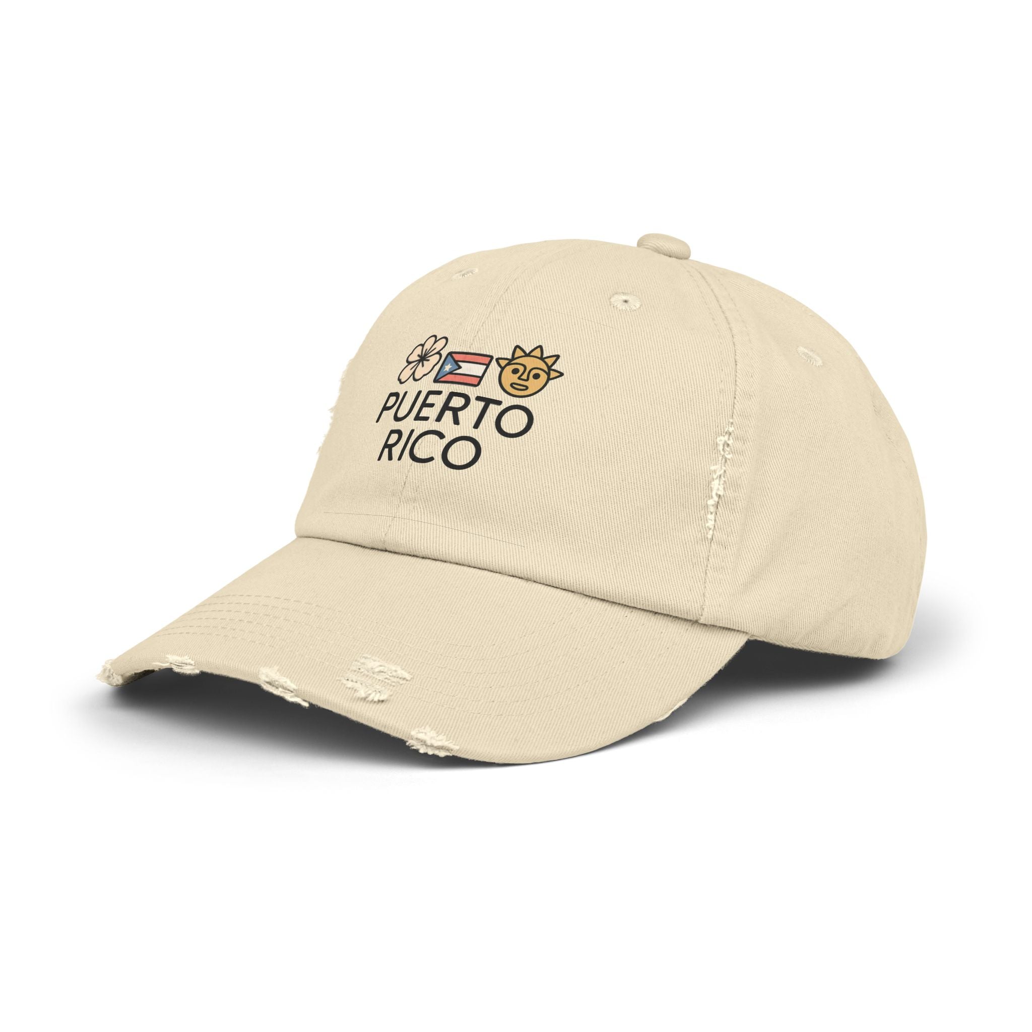 Puerto Rico Distressed Cap