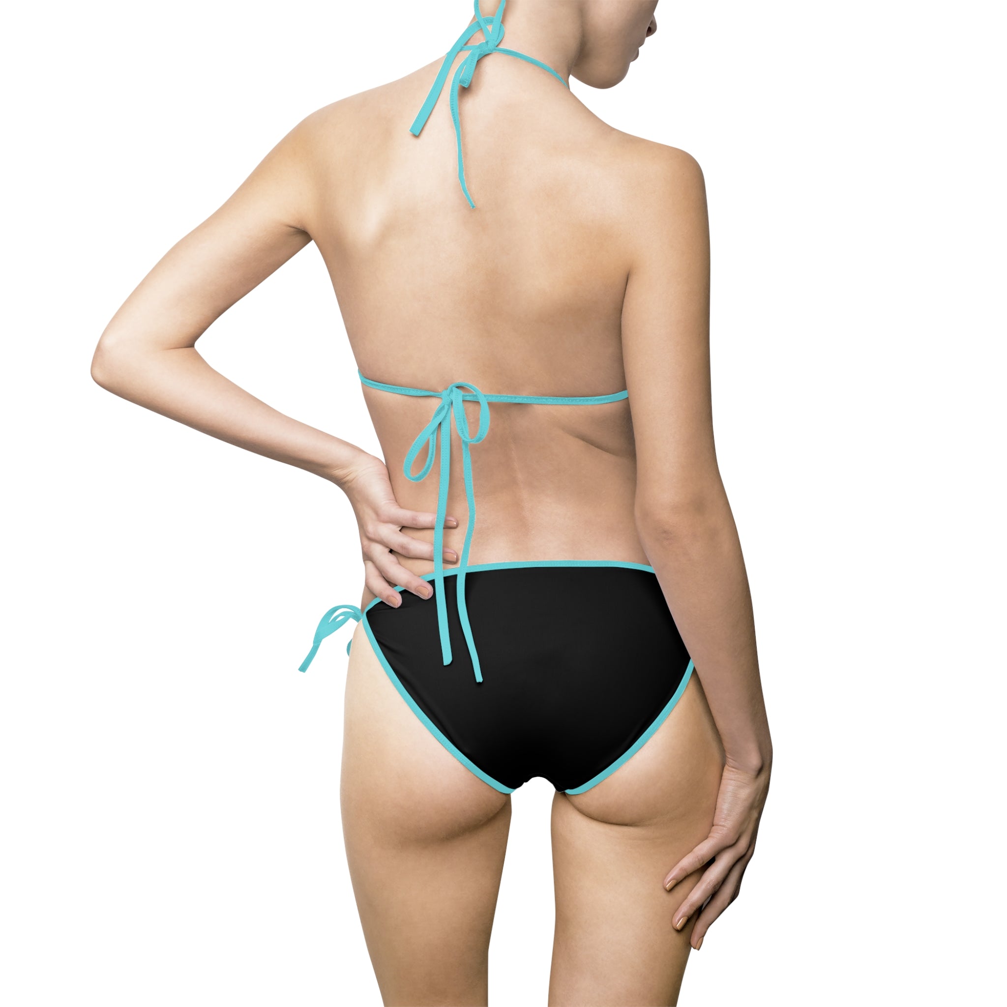 Stylish AOP Women's Bikini Swimsuit - Perfect for Beach Days, Pool Parties, Vacation, Summer Fun, and Festival Wear