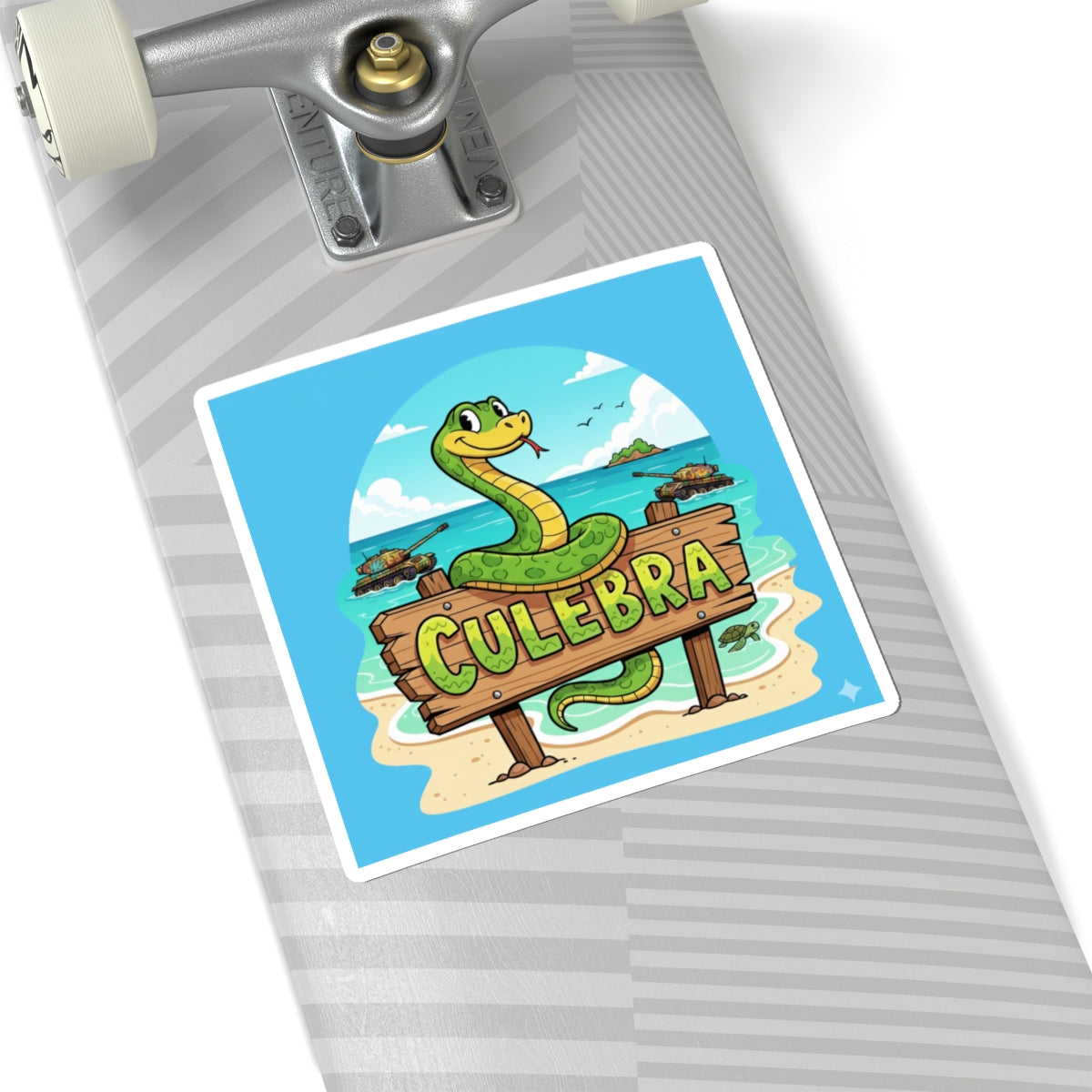 Culebra Kiss-Cut Stickers
