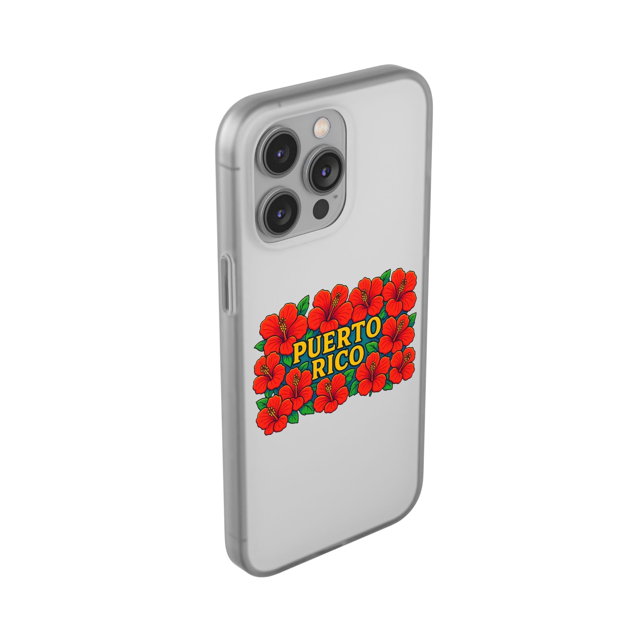 Vibrant Puerto Rico Flexi Case for iPhone | Colorful Floral Phone Cover | Tropical Gift for Travelers | Summer Vibe Case | Custom [...]