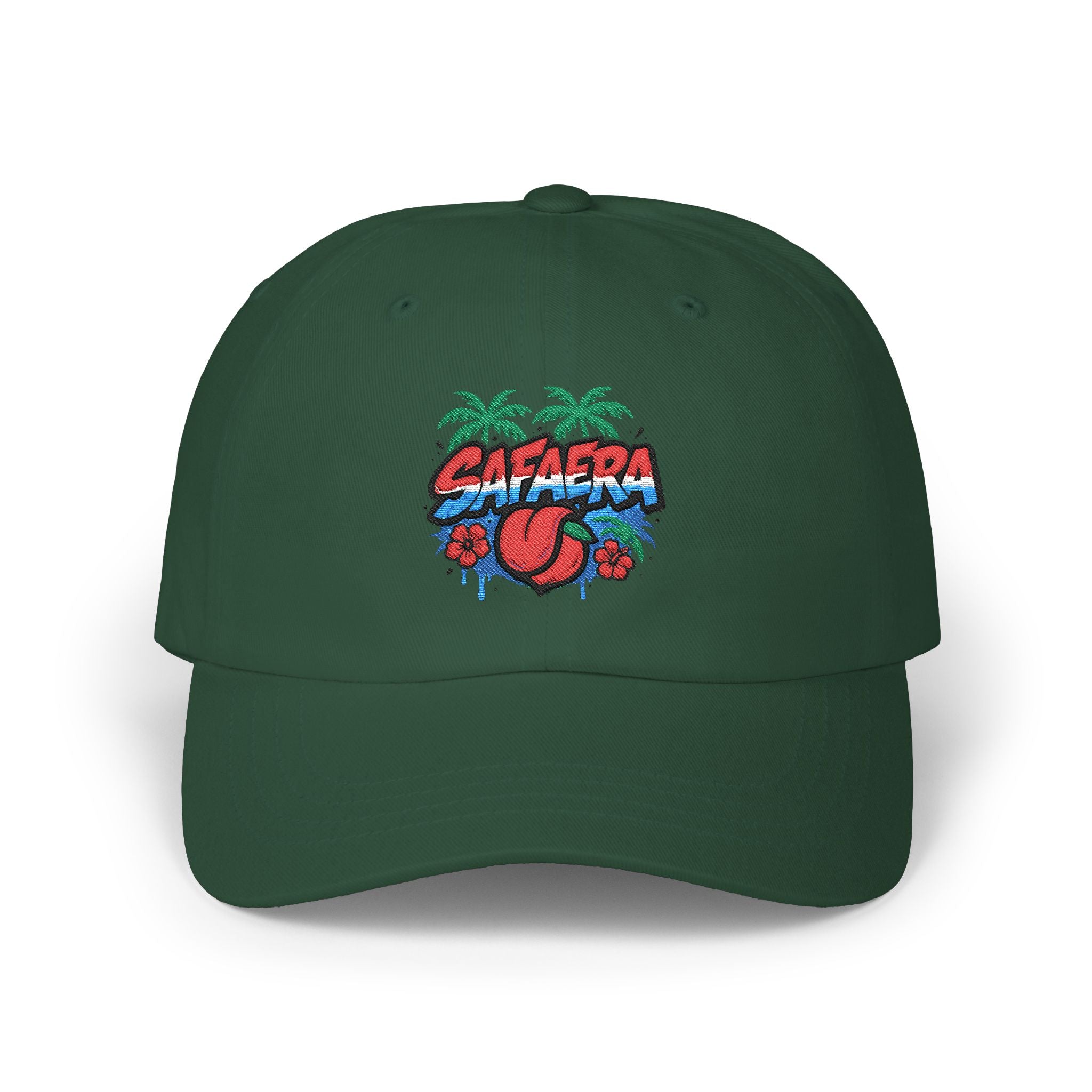 Tropical Vibes Dad Cap - Casual Summer Hat, Perfect Gift for Dads, Outdoor Activities, Beach Days, Vacation Must-Have, Adjustable Style