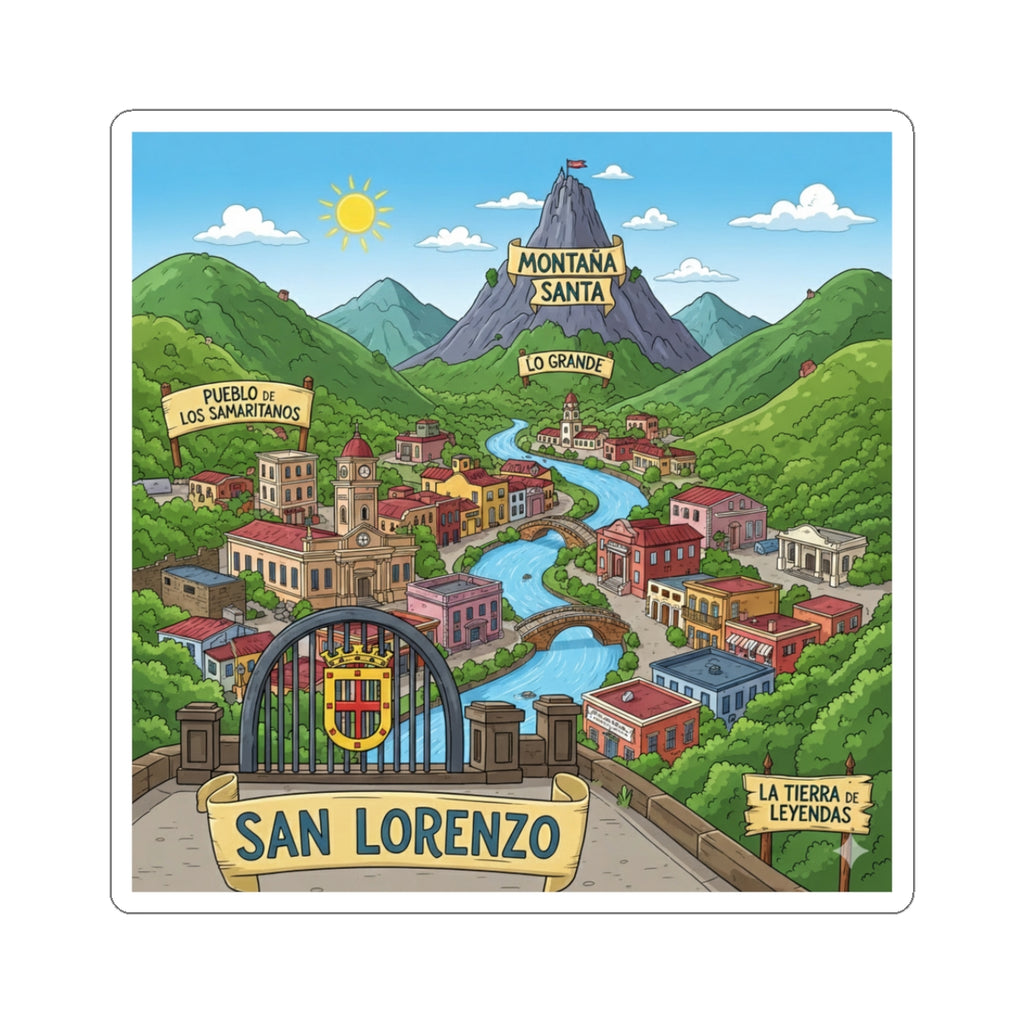 San Lorenzo Kiss-Cut Stickers