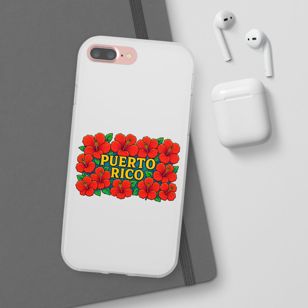 Vibrant Puerto Rico Flexi Case for iPhone | Colorful Floral Phone Cover | Tropical Gift for Travelers | Summer Vibe Case | Custom [...]