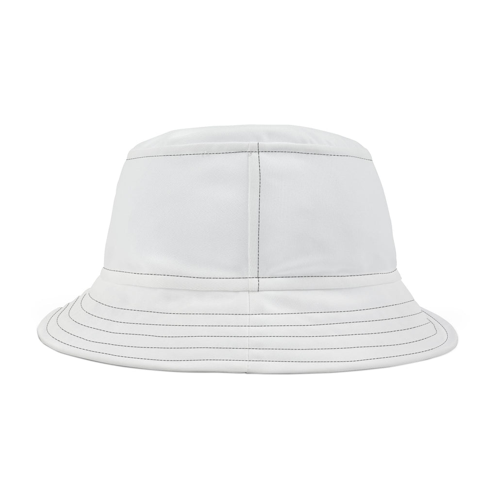 Colorful Graphic Bucket Hat for Trendsetters, Summer Accessories, Streetwear Style, Festival Clothing, Beach Gear