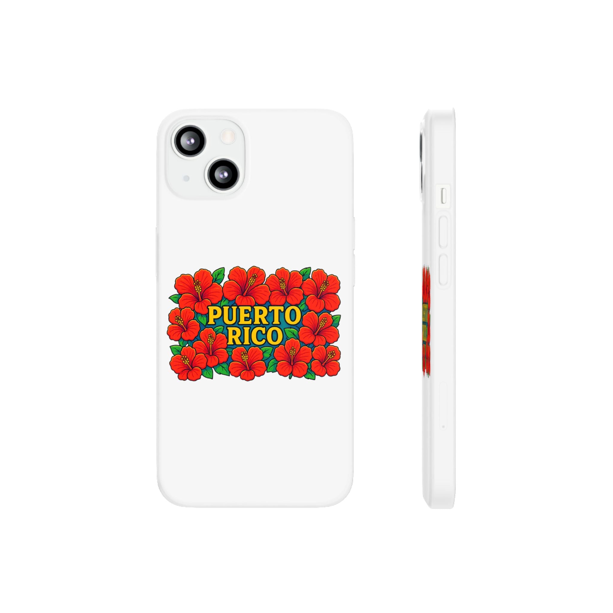 Vibrant Puerto Rico Flexi Case for iPhone | Colorful Floral Phone Cover | Tropical Gift for Travelers | Summer Vibe Case | Custom [...]