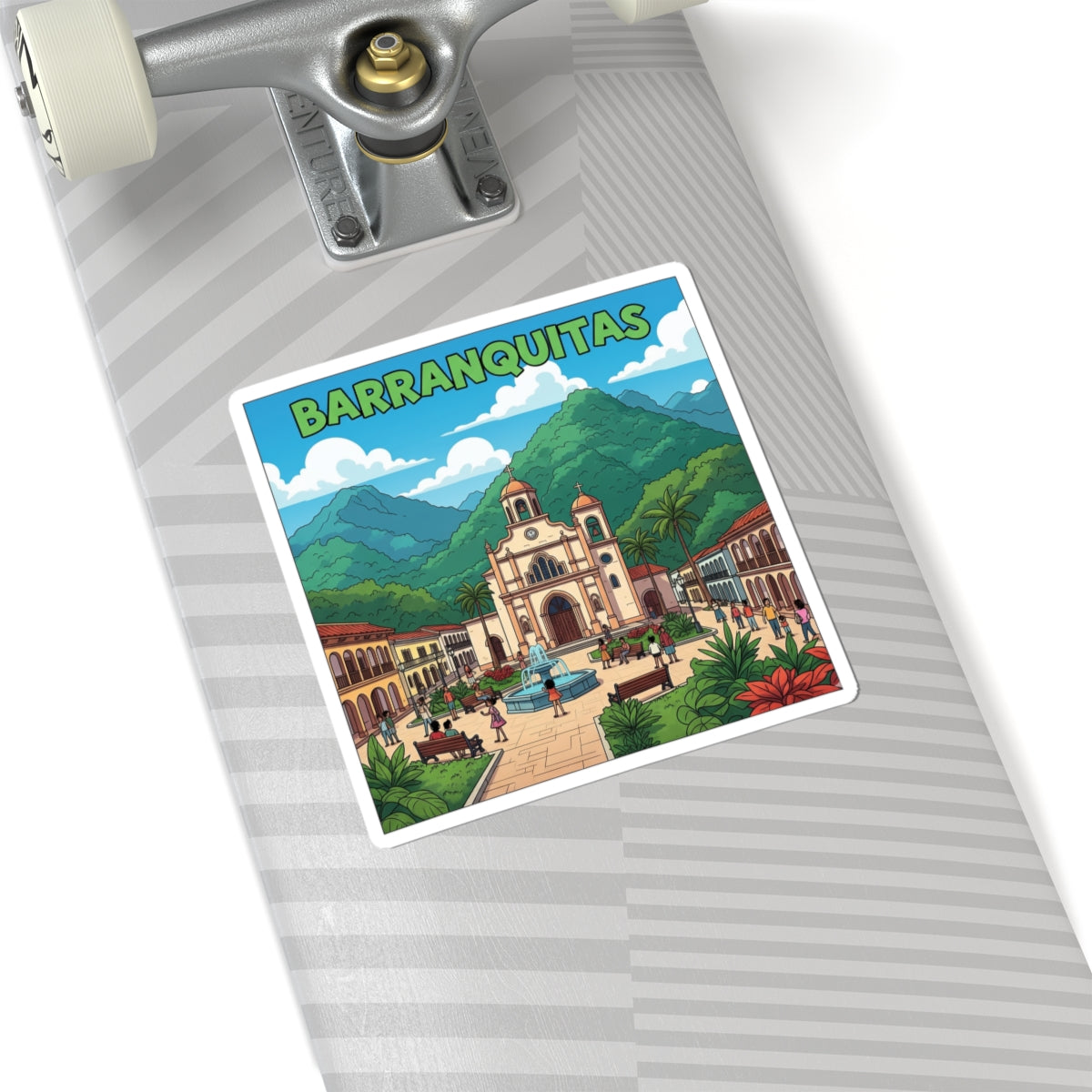 Barranquitas Kiss-Cut Stickers