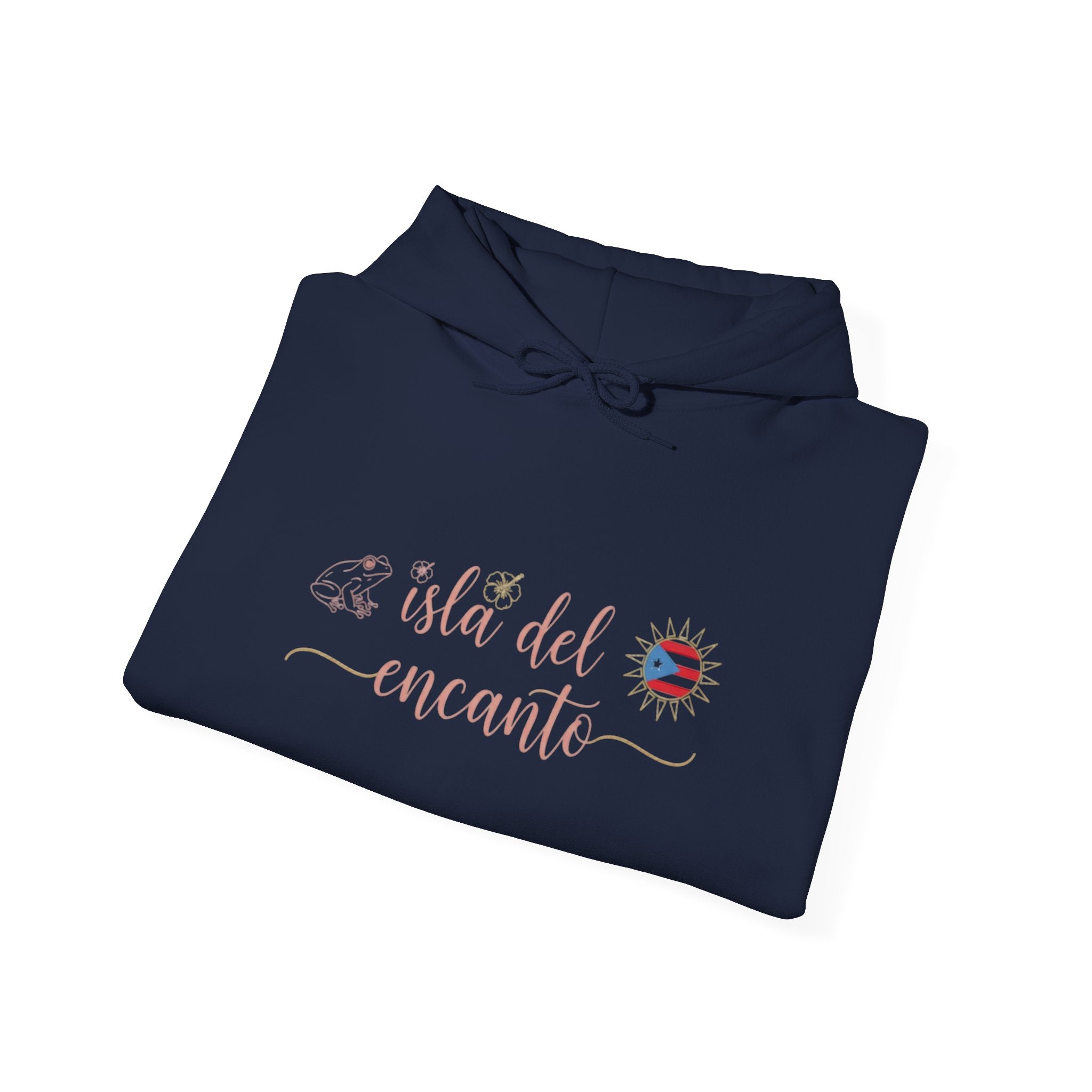 Isla del Encanto Paradise Hoodie - Comfortable Unisex Sweatshirt with 'Isla del Encanto' Design, Gift for Travelers, Cozy for Everyday Wear, [...]