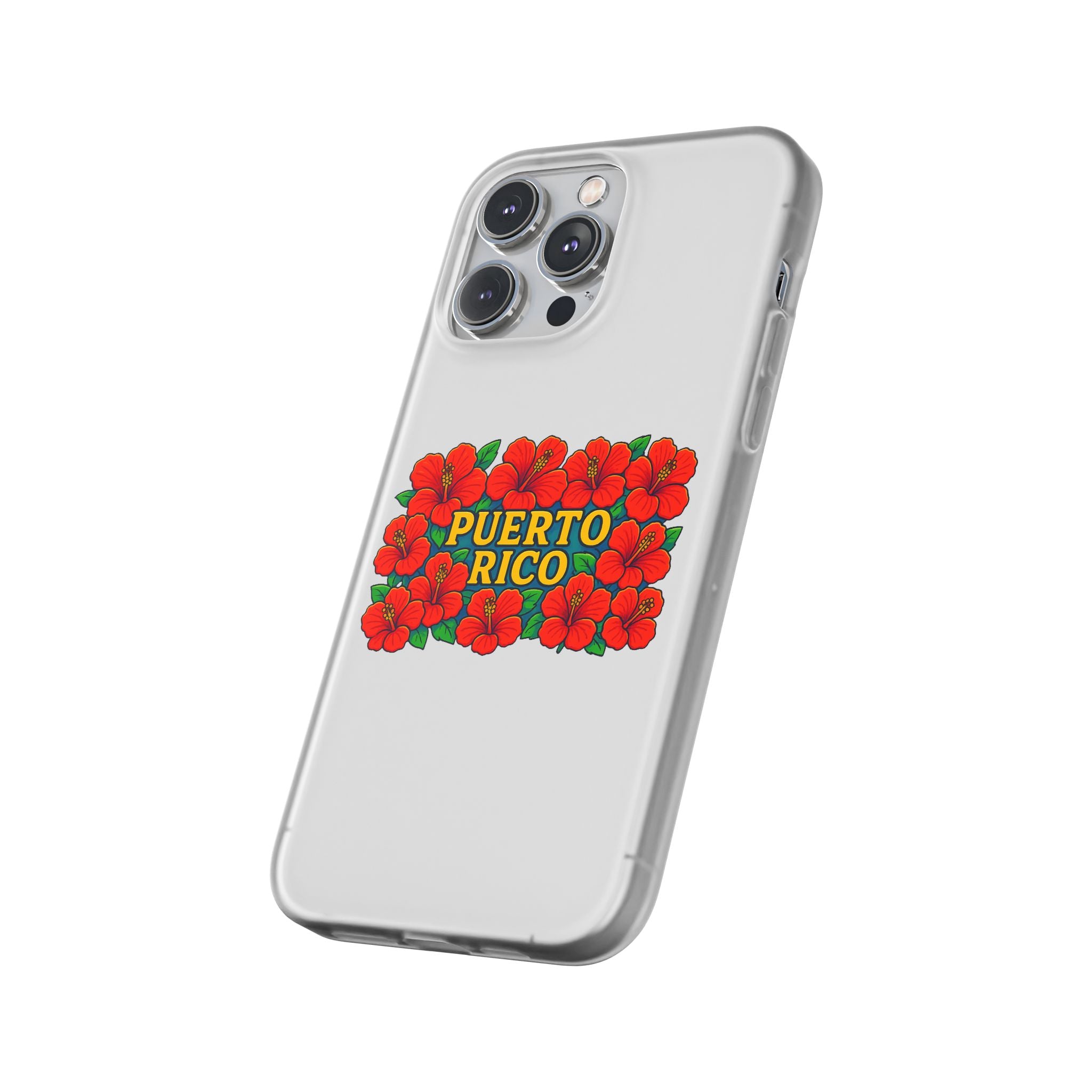 Vibrant Puerto Rico Flexi Case for iPhone | Colorful Floral Phone Cover | Tropical Gift for Travelers | Summer Vibe Case | Custom [...]