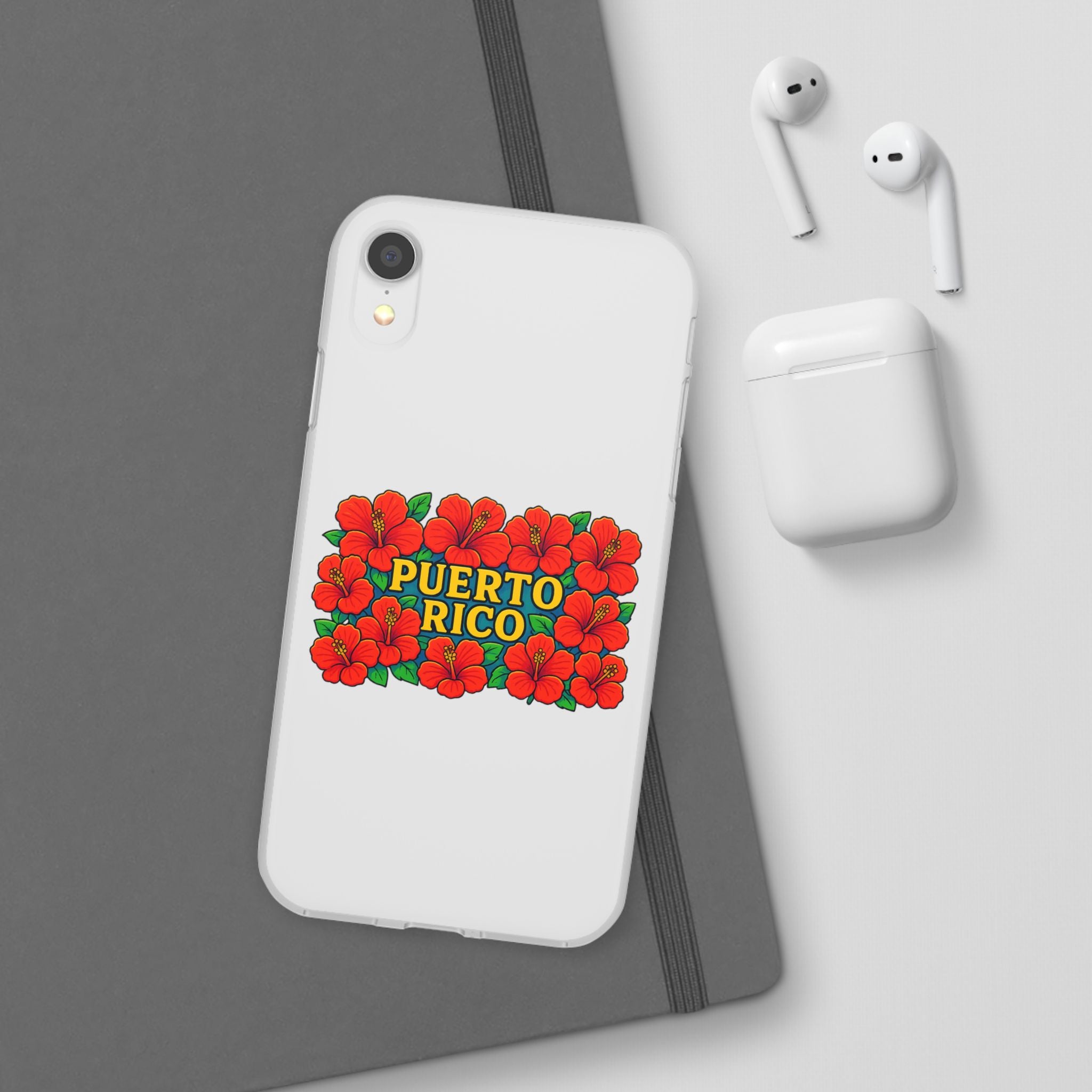 Vibrant Puerto Rico Flexi Case for iPhone | Colorful Floral Phone Cover | Tropical Gift for Travelers | Summer Vibe Case | Custom [...]
