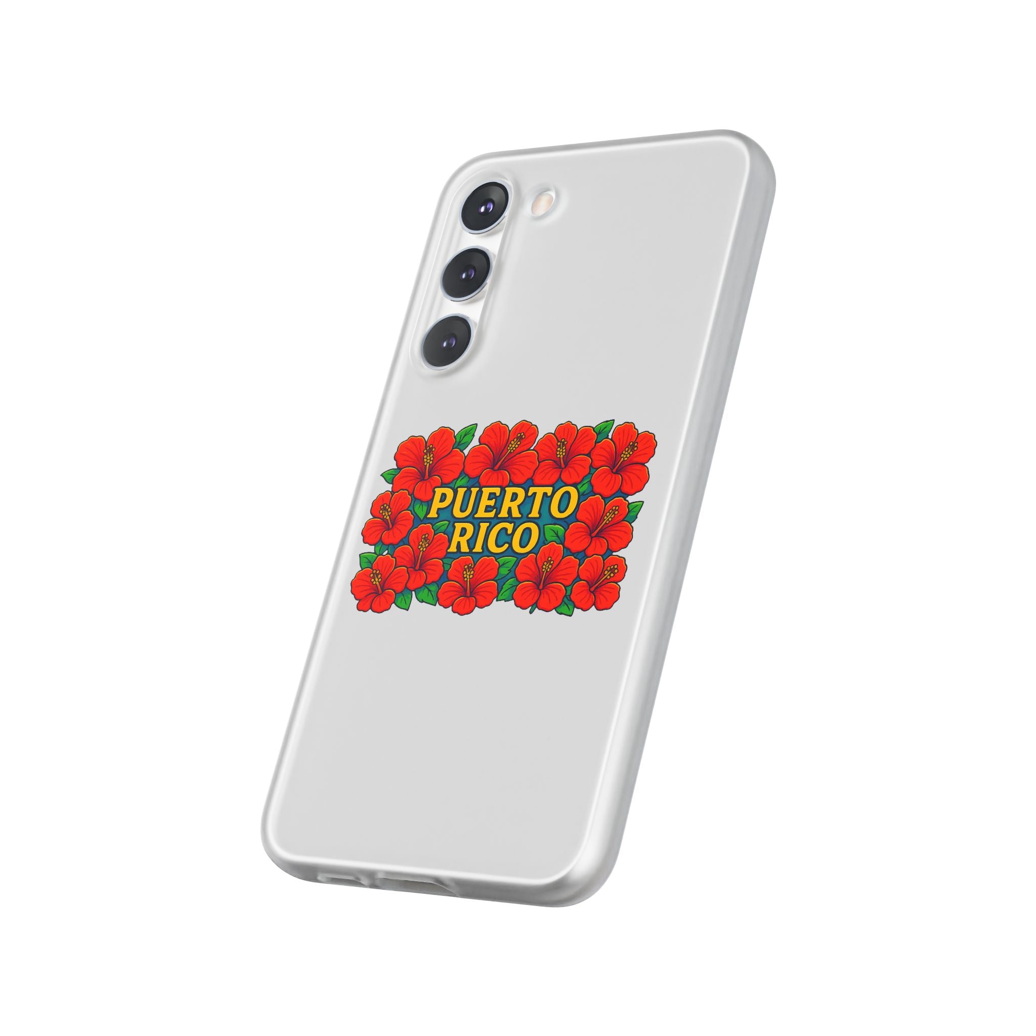 Vibrant Puerto Rico Flexi Case for iPhone | Colorful Floral Phone Cover | Tropical Gift for Travelers | Summer Vibe Case | Custom [...]