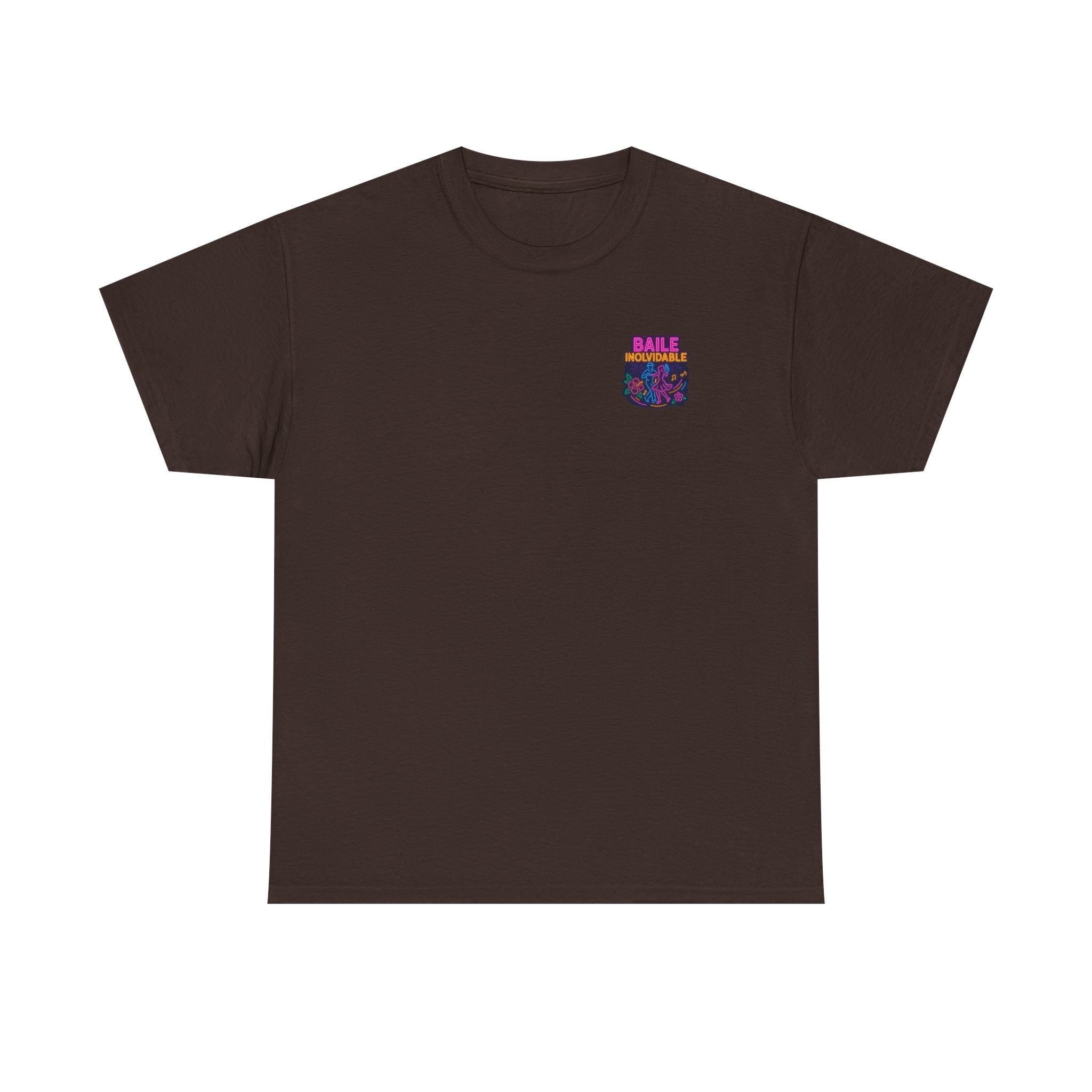 Unisex Heavy Cotton Tee - Colorful 'Baile Inolvidable' T-Shirt