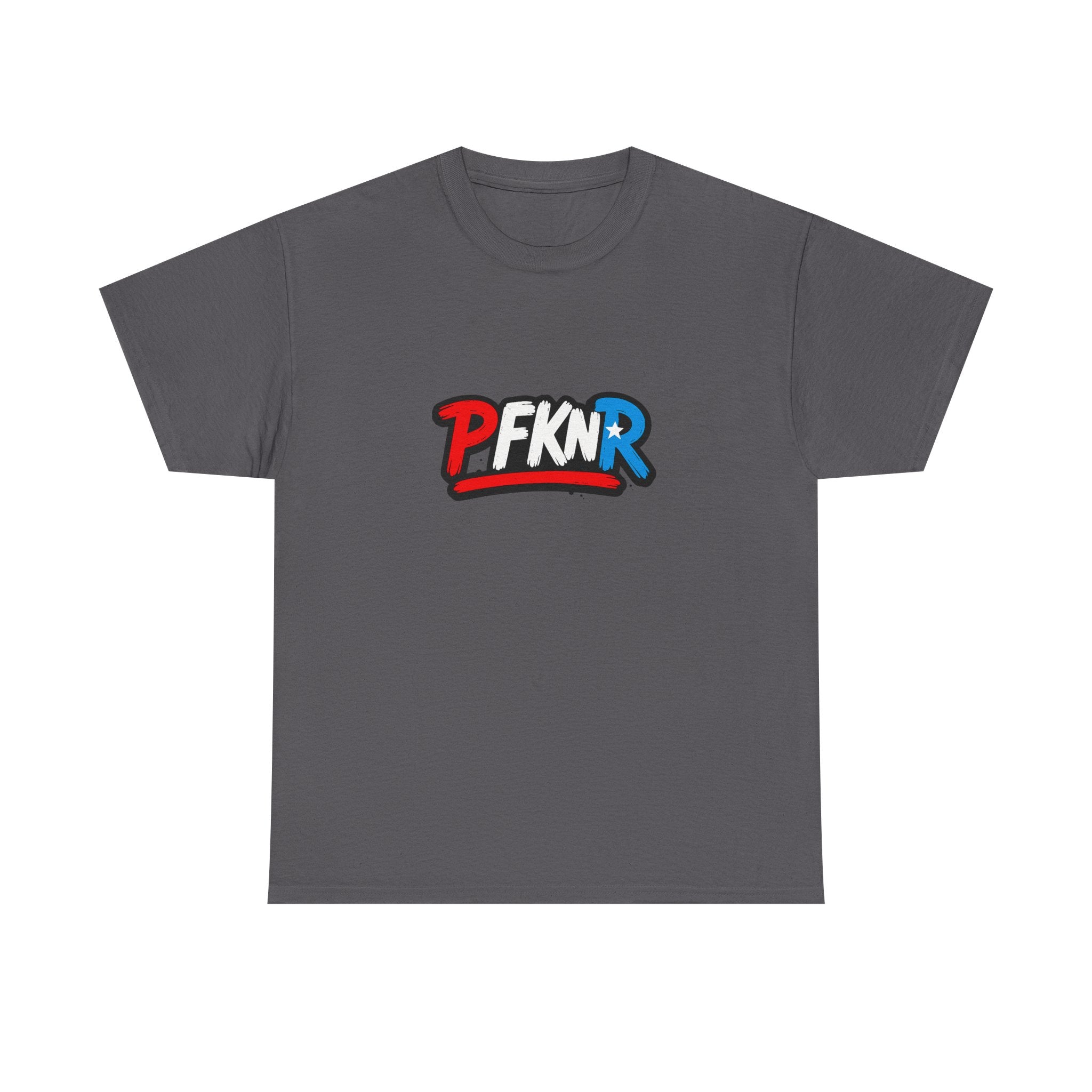Unisex Heavy Cotton Tee - PFKNR Logo Shirt, Casual Wear, Gift for Him/Her, Streetwear, Everyday Style, Comfortable Tee