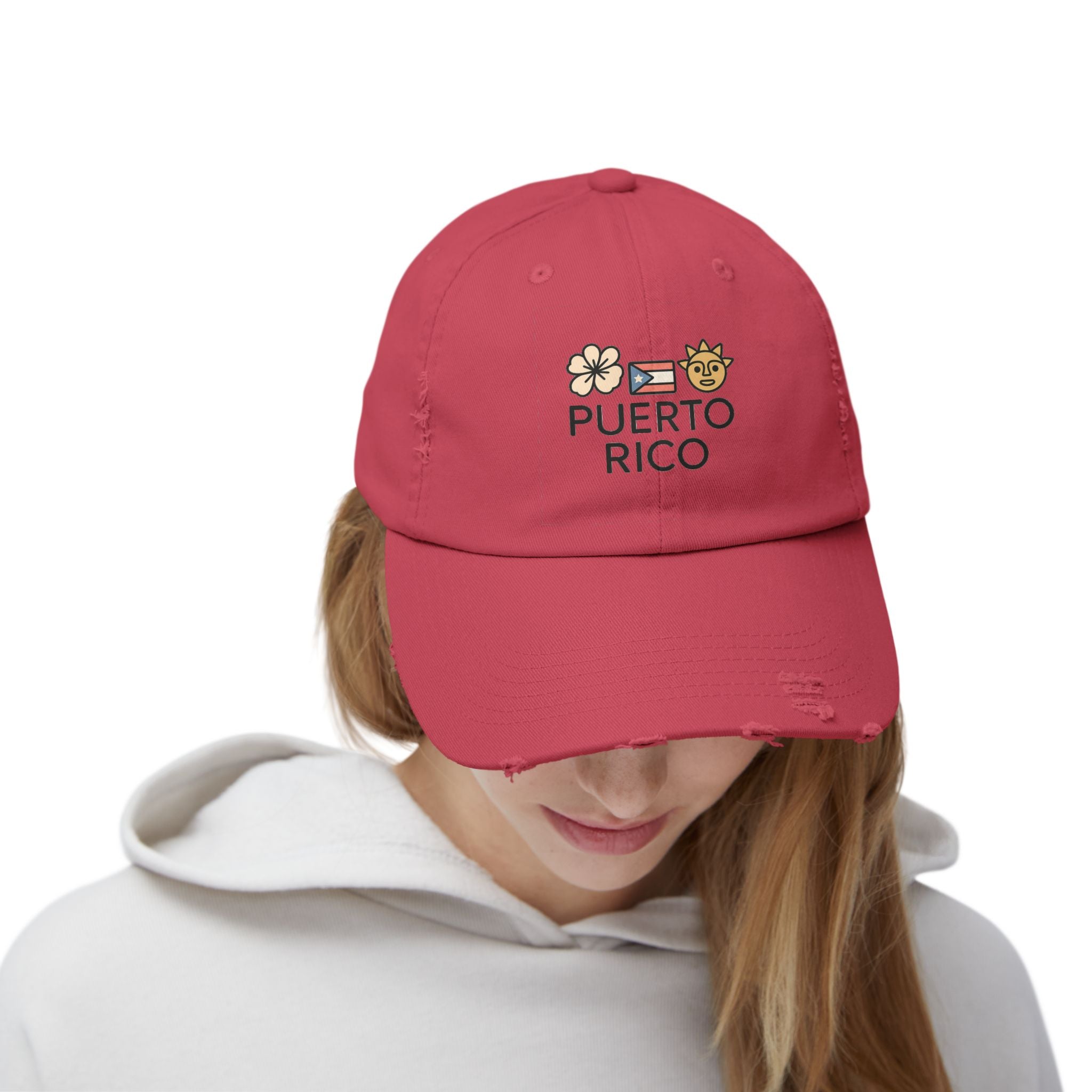 Puerto Rico Distressed Cap